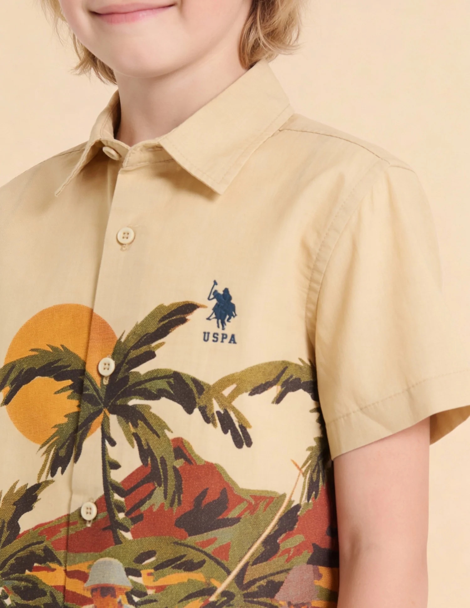 Graphic Brand Printed Regular Fit Shirt - Image 6