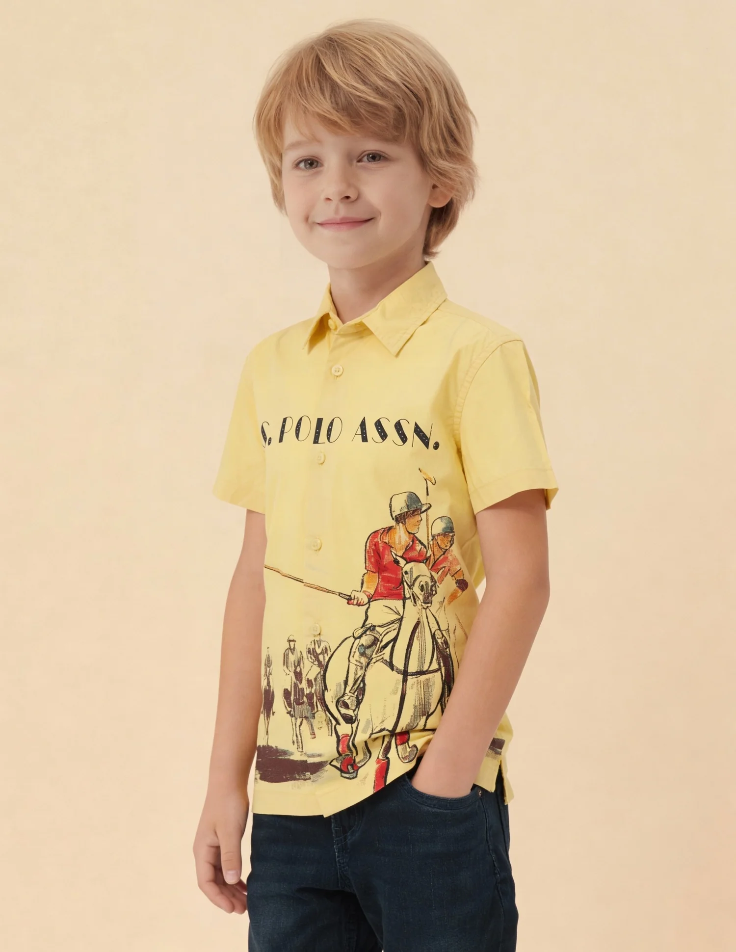 Graphic Brand Printed Regular Fit Shirt - Image 4