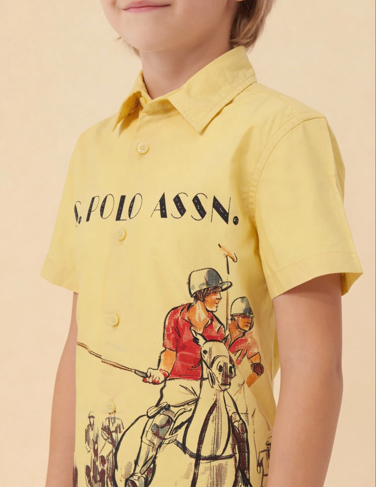 Graphic Brand Printed Regular Fit Shirt - Image 6