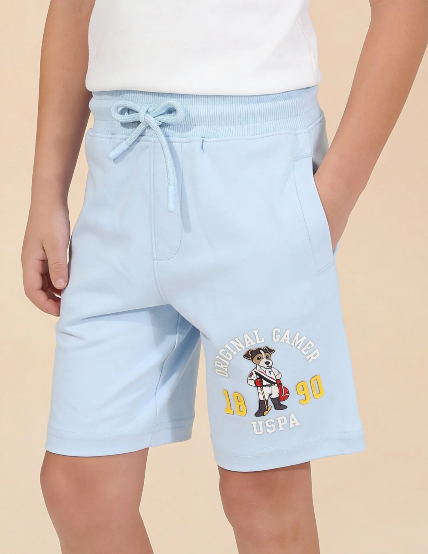Graphic Brand Printed Regular Fit Shorts - Image 6