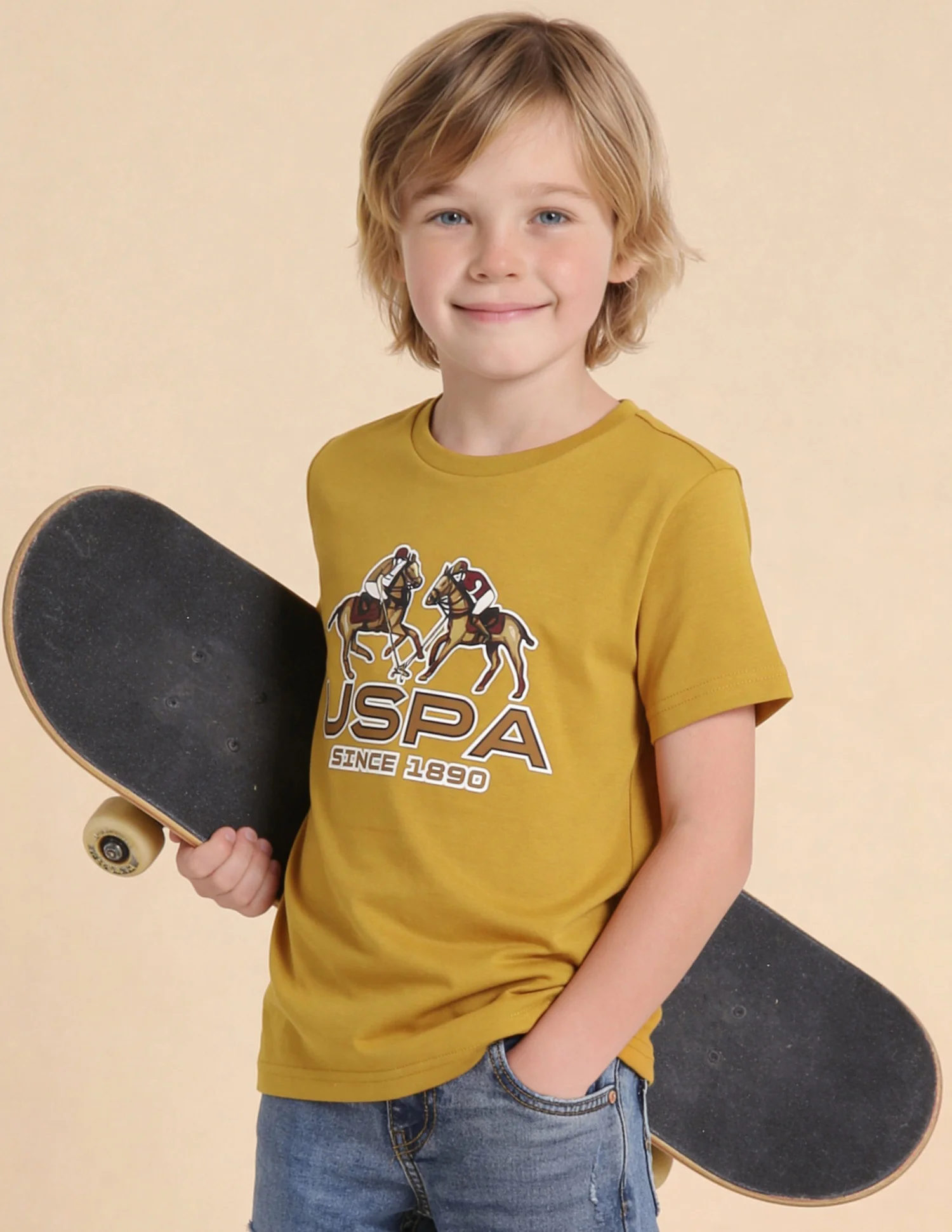 Graphic Brand Printed Regular Fit T-Shirt