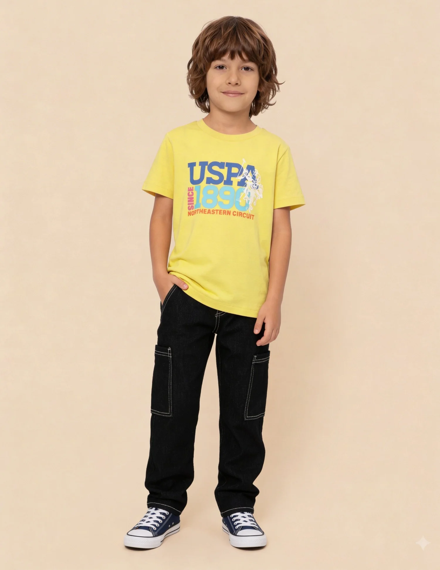 Graphic Brand Printed Regular Fit T-Shirt - Image 3