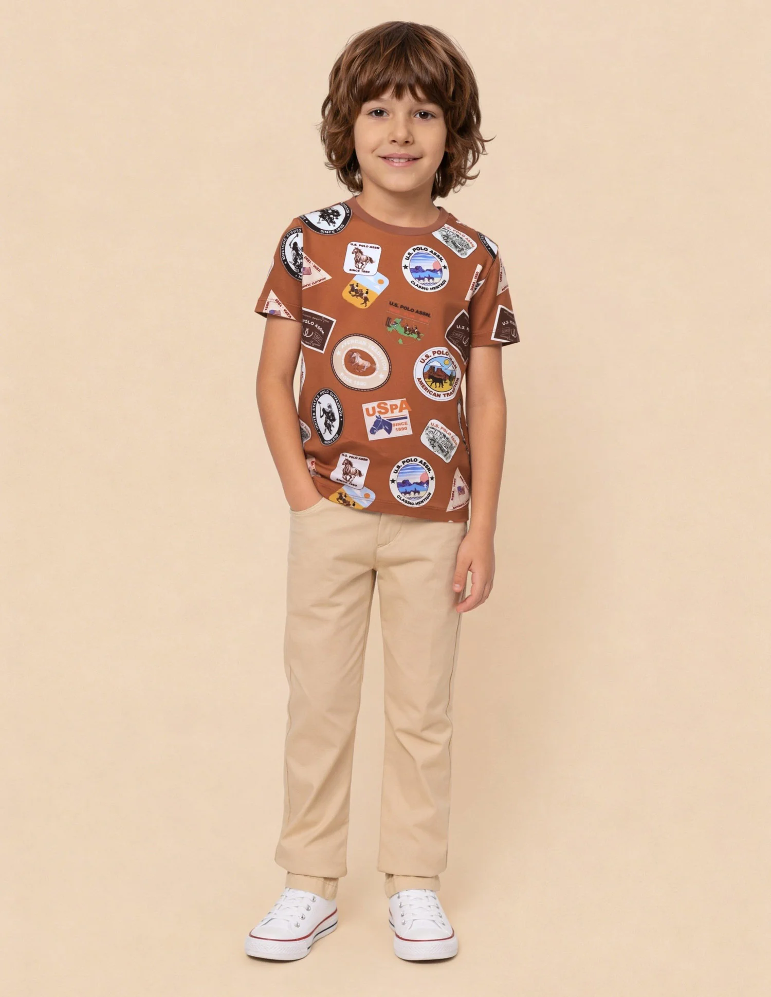 Graphic Brand Printed Regular Fit T-Shirt - Image 3