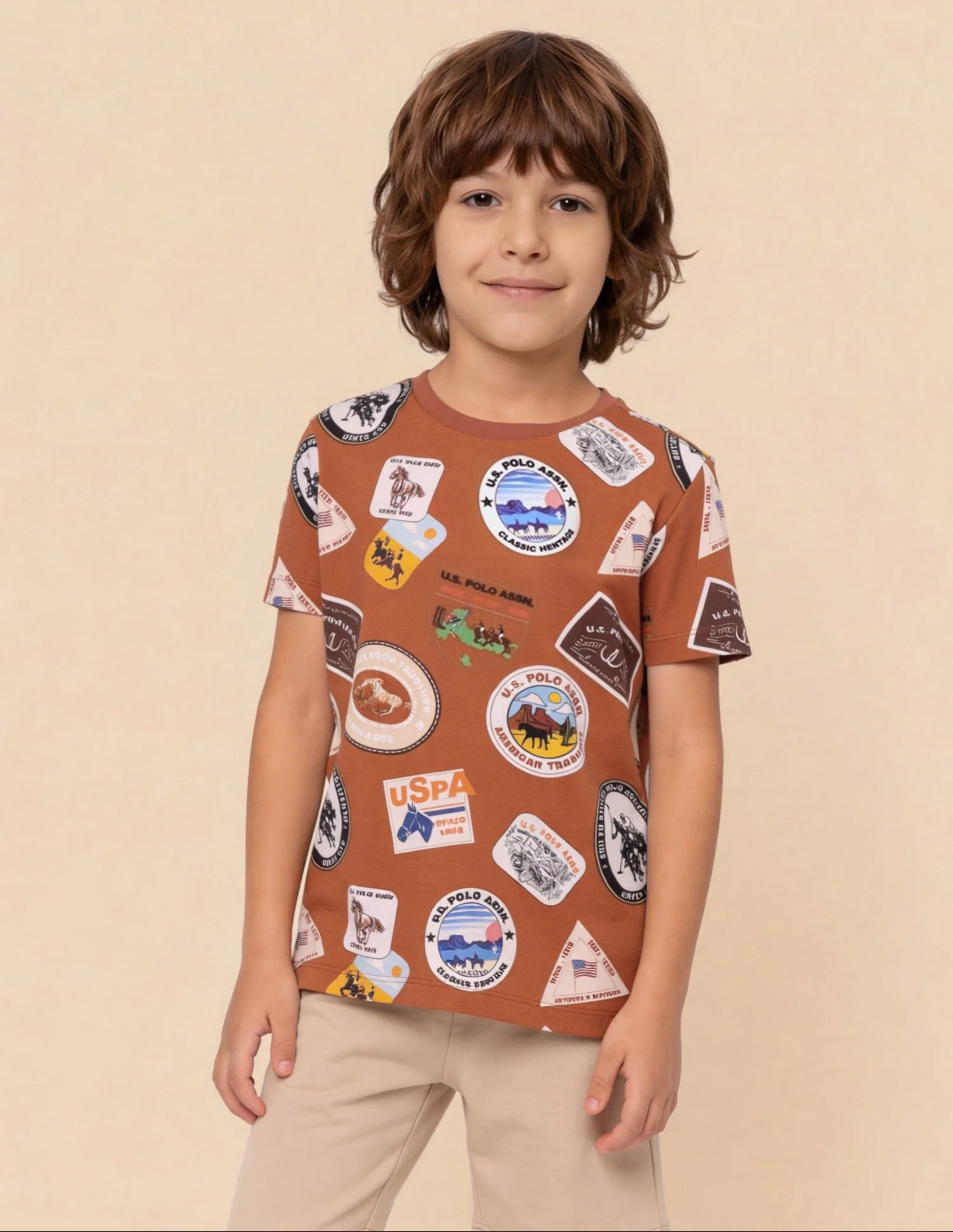 Graphic Brand Printed Regular Fit T-Shirt - Image 4