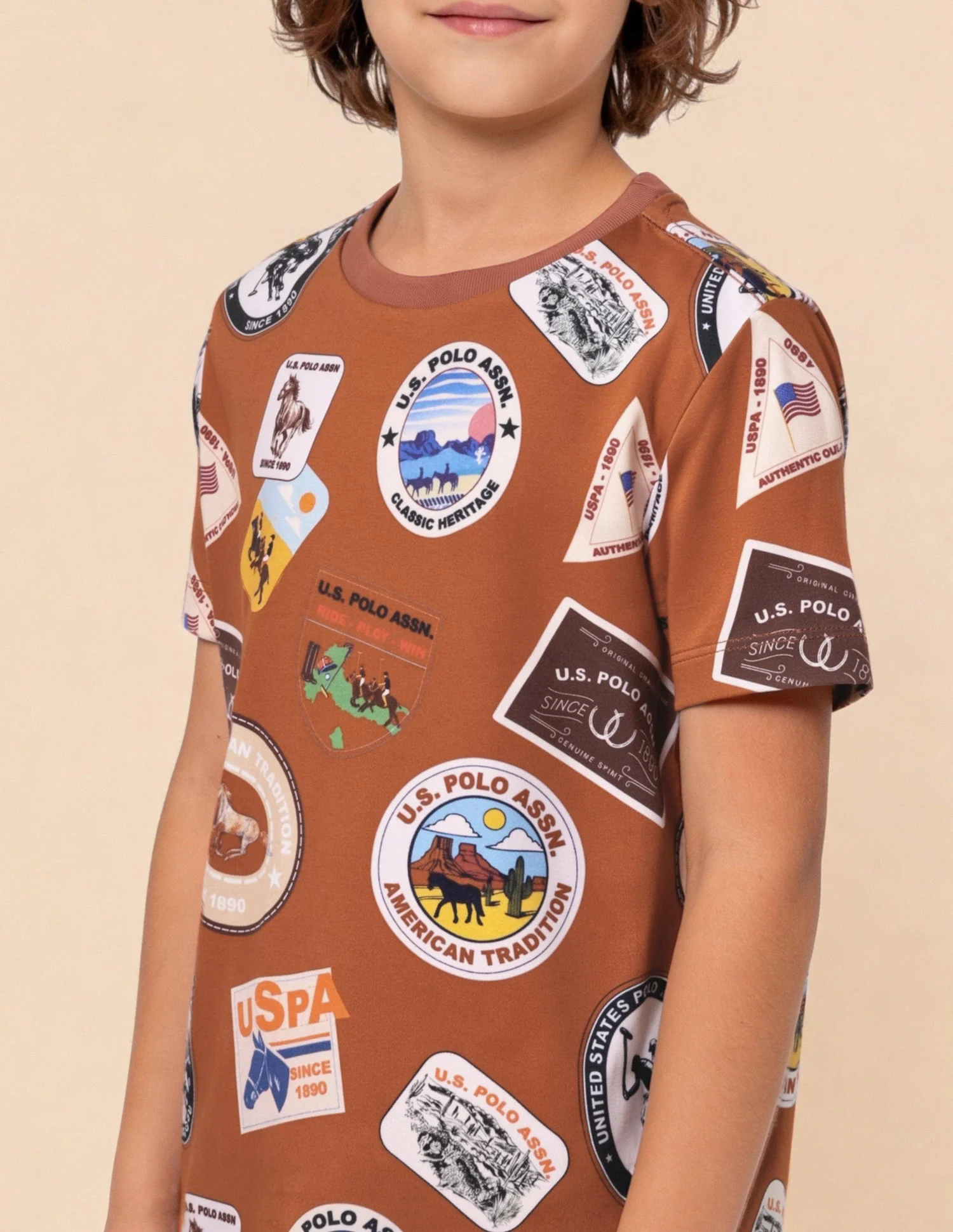 Graphic Brand Printed Regular Fit T-Shirt - Image 6