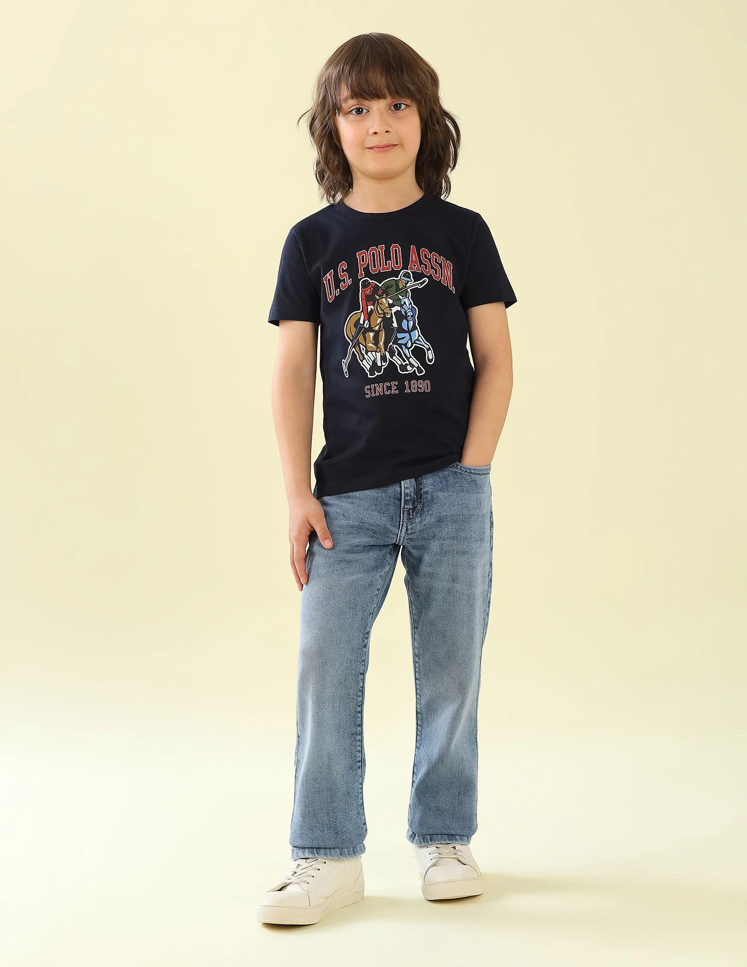 Graphic Brand Printed Regular Fit T-Shirt - Pack Of 2 - Image 5