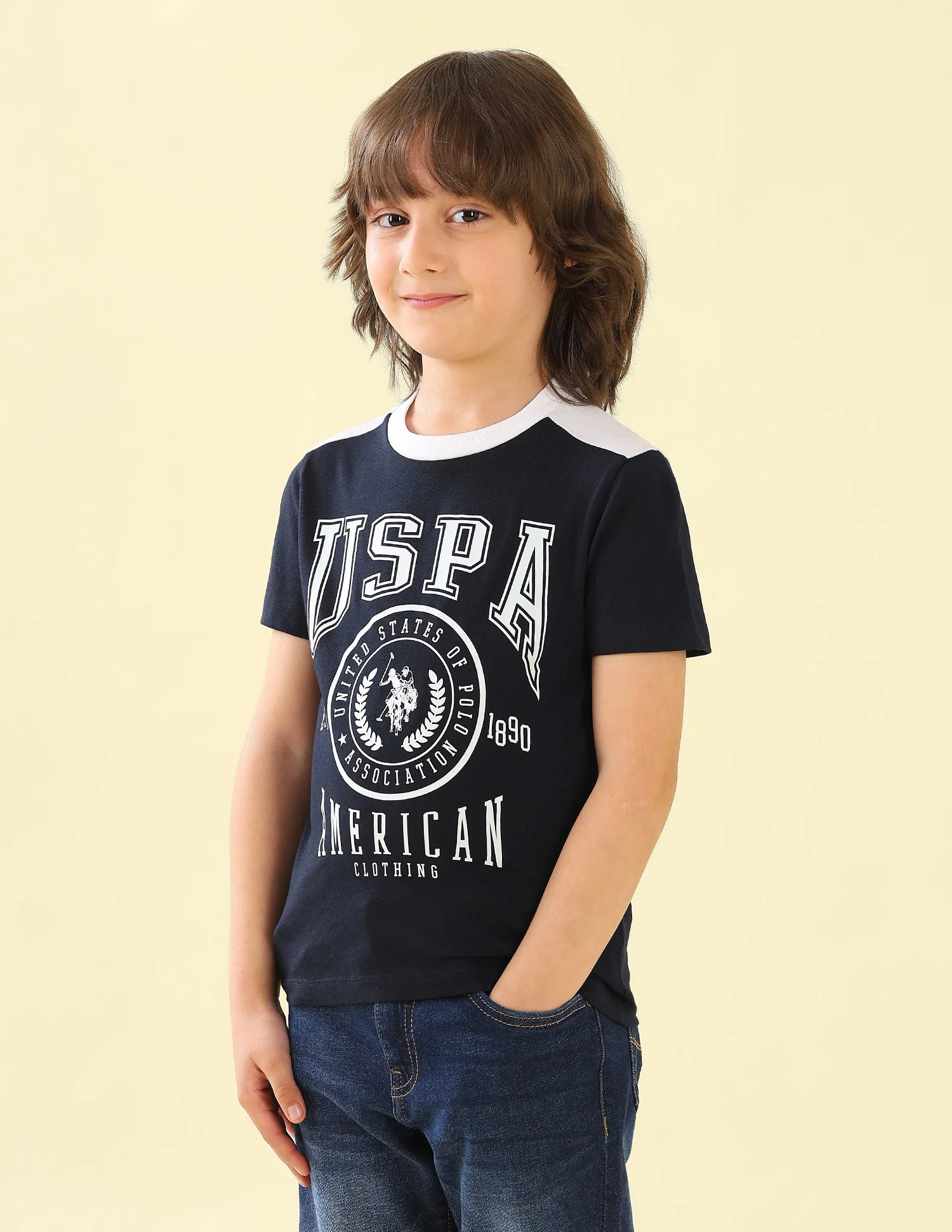 Graphic Brand Printed Regular Fit T-Shirt - Pack Of 2 - Image 6