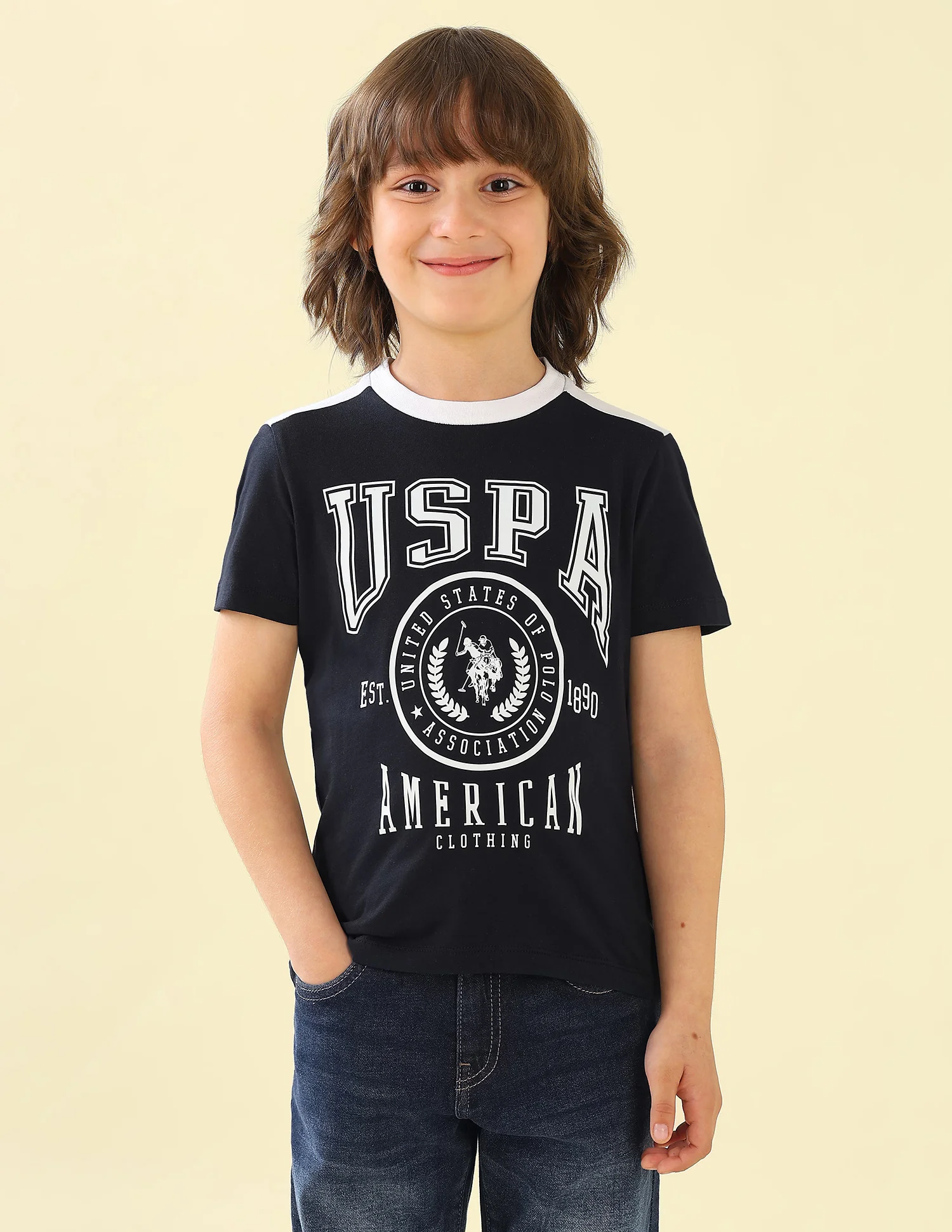 Graphic Brand Printed Regular Fit T-Shirt - Pack Of 2 - Image 8