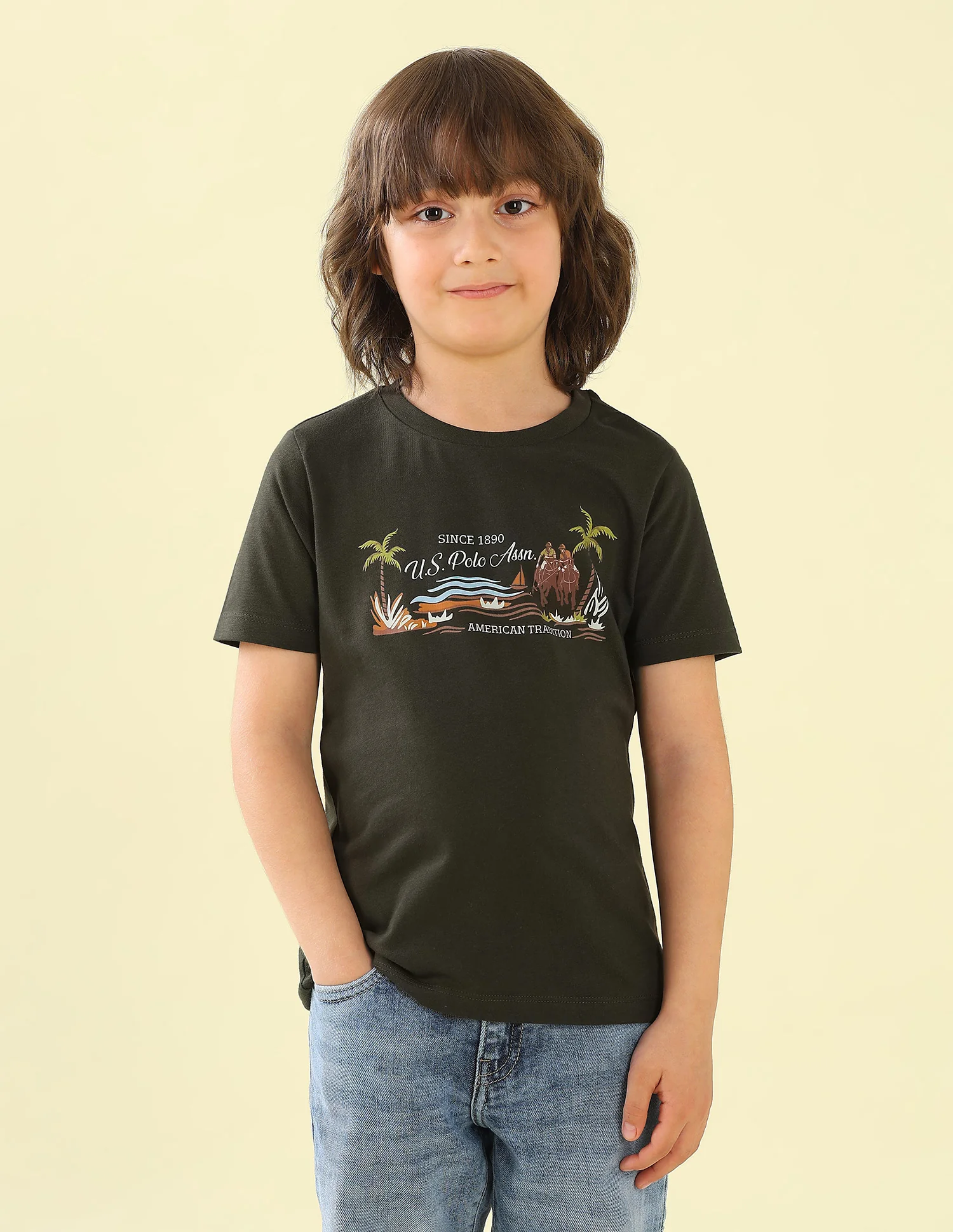 Graphic Brand Printed Regular Fit T-Shirt - Pack Of 2 - Image 10