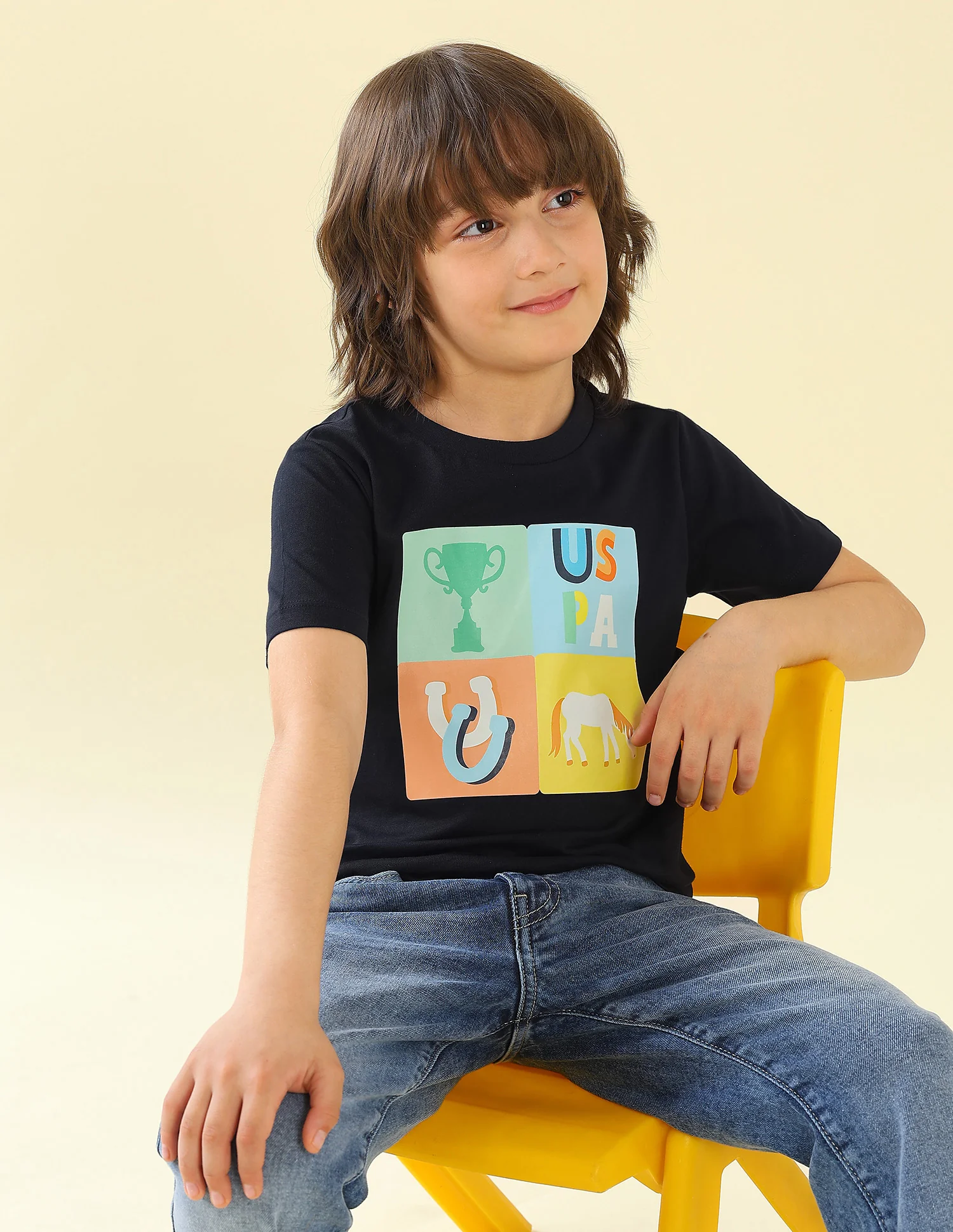 Graphic Brand Printed Regular Fit T-Shirt - Pack Of 2 - Image 3