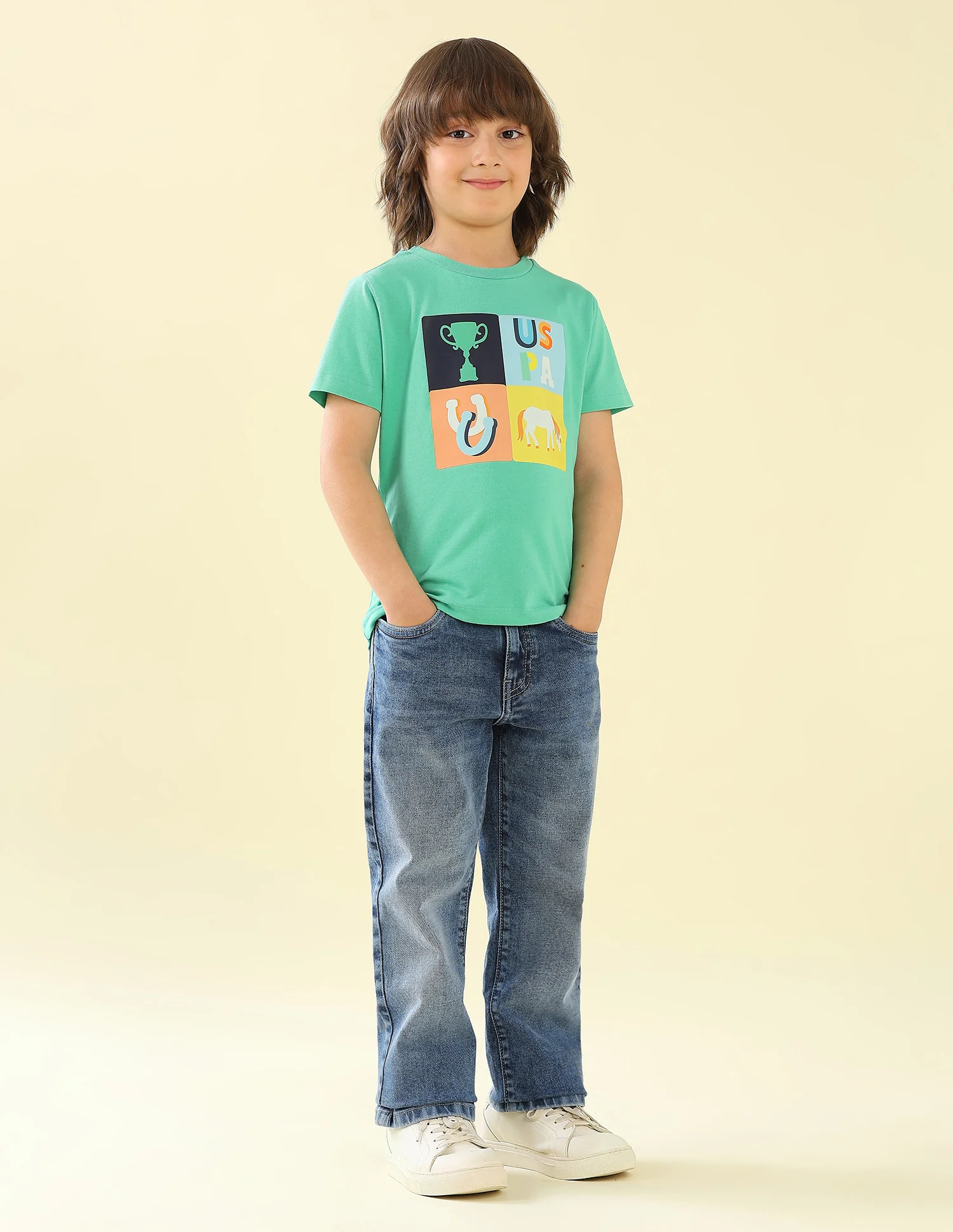 Graphic Brand Printed Regular Fit T-Shirt - Pack Of 2 - Image 5