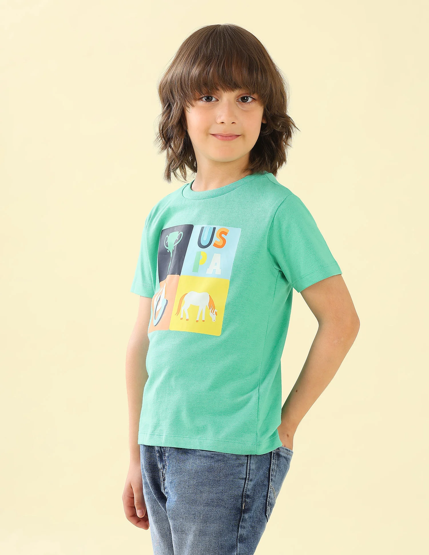 Graphic Brand Printed Regular Fit T-Shirt - Pack Of 2 - Image 6