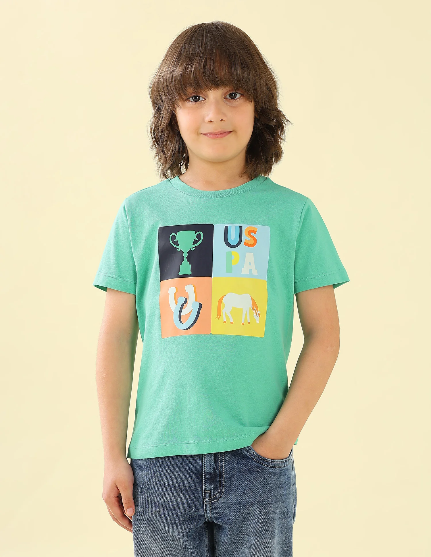 Graphic Brand Printed Regular Fit T-Shirt - Pack Of 2 - Image 8