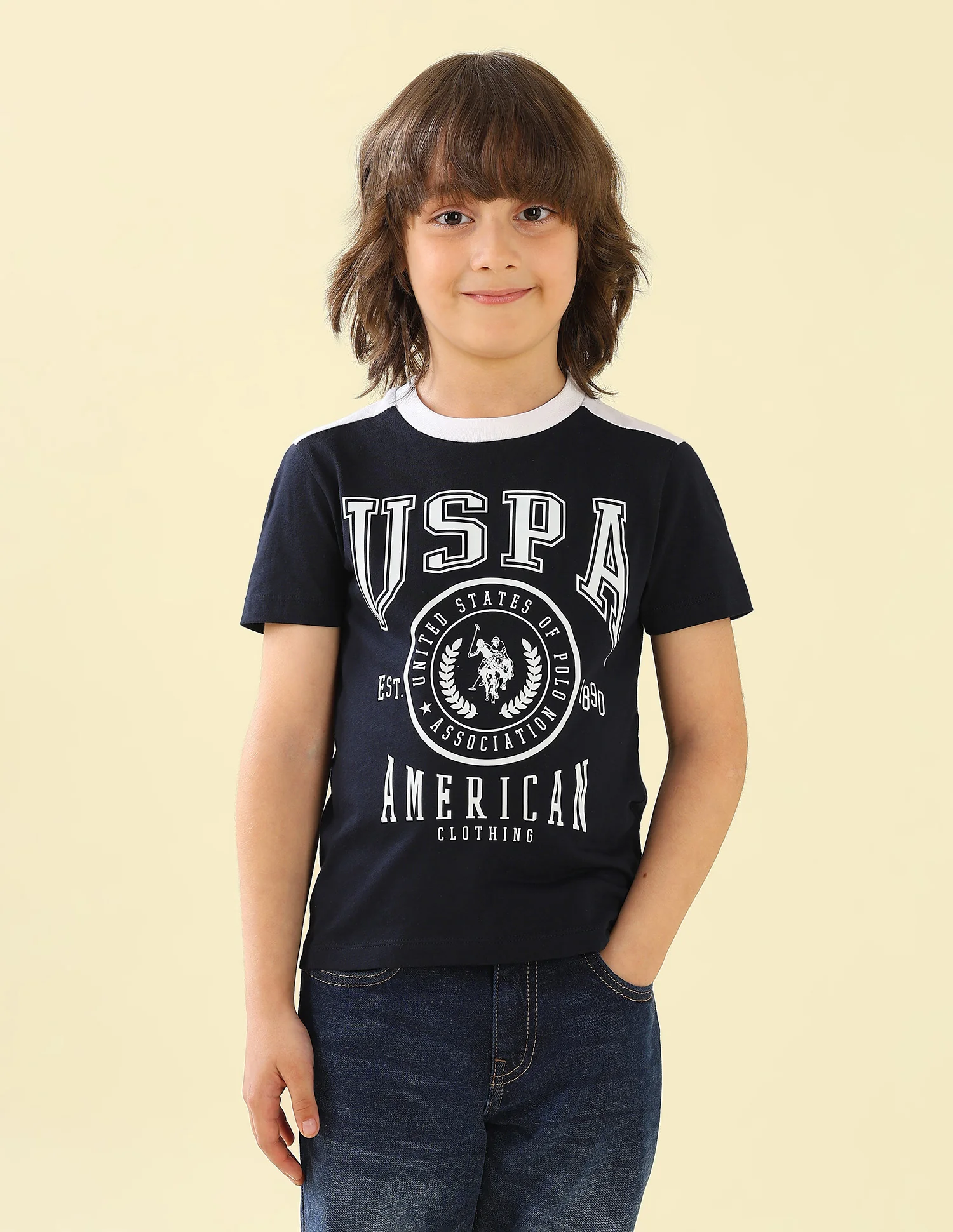Graphic Brand Printed Regular Fit T-Shirt - Pack Of 2 - Image 9
