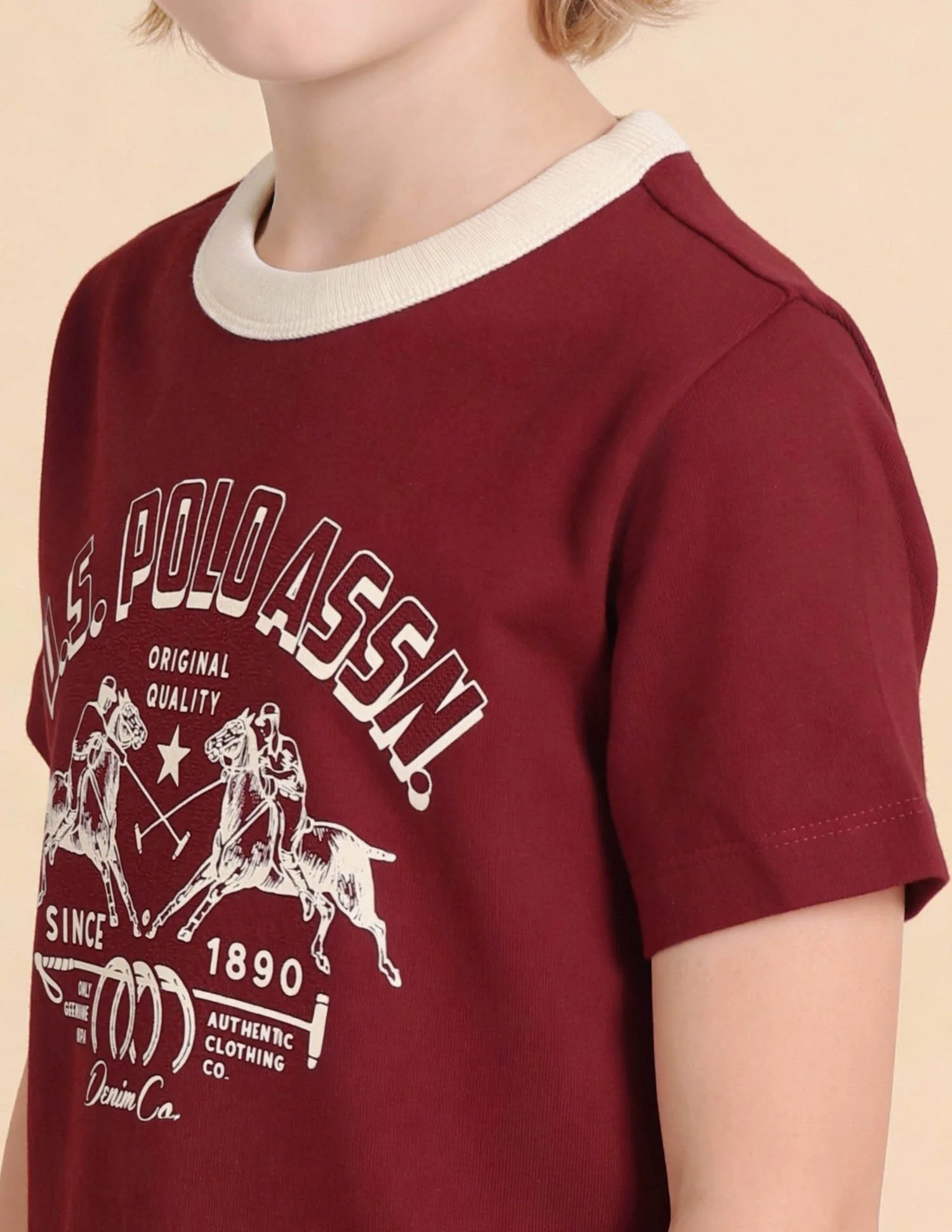 Graphic Brand Printed Regular Fit T-Shirt - Image 6