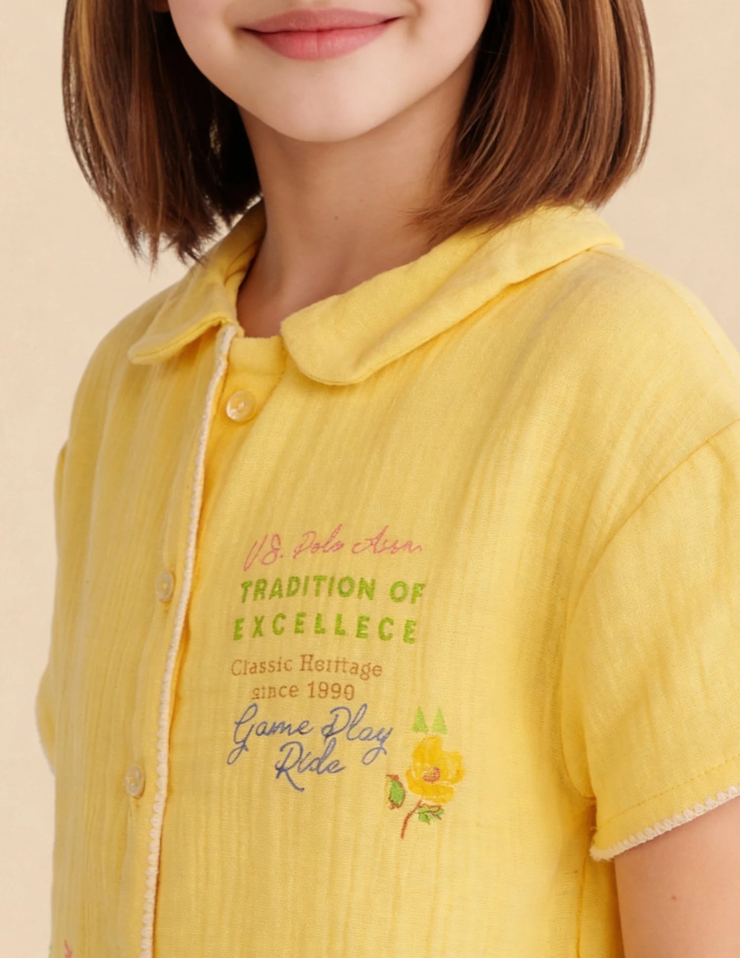 Graphic Printed Comfort Fit Top - Image 6