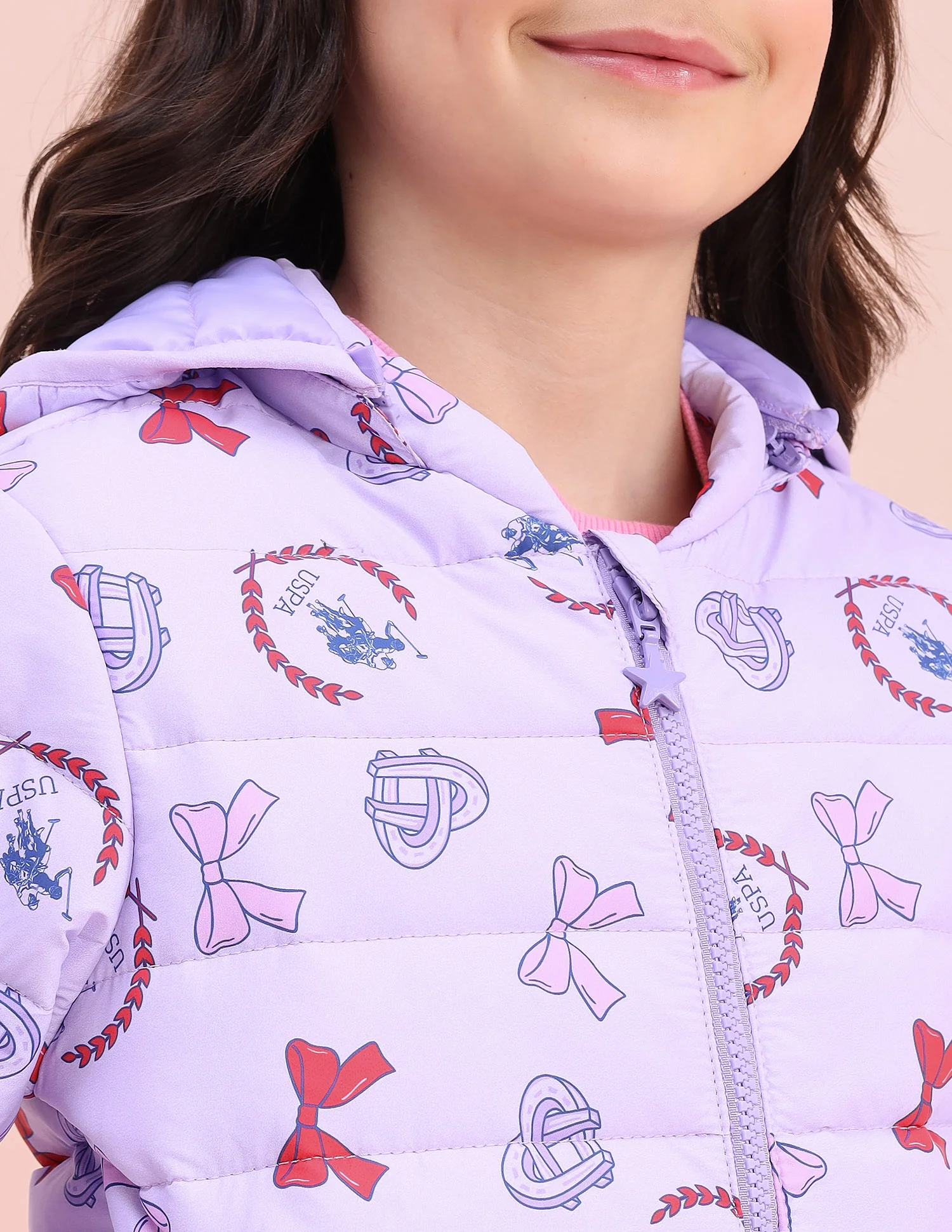 Graphic Printed Puffer Jacket - Image 11