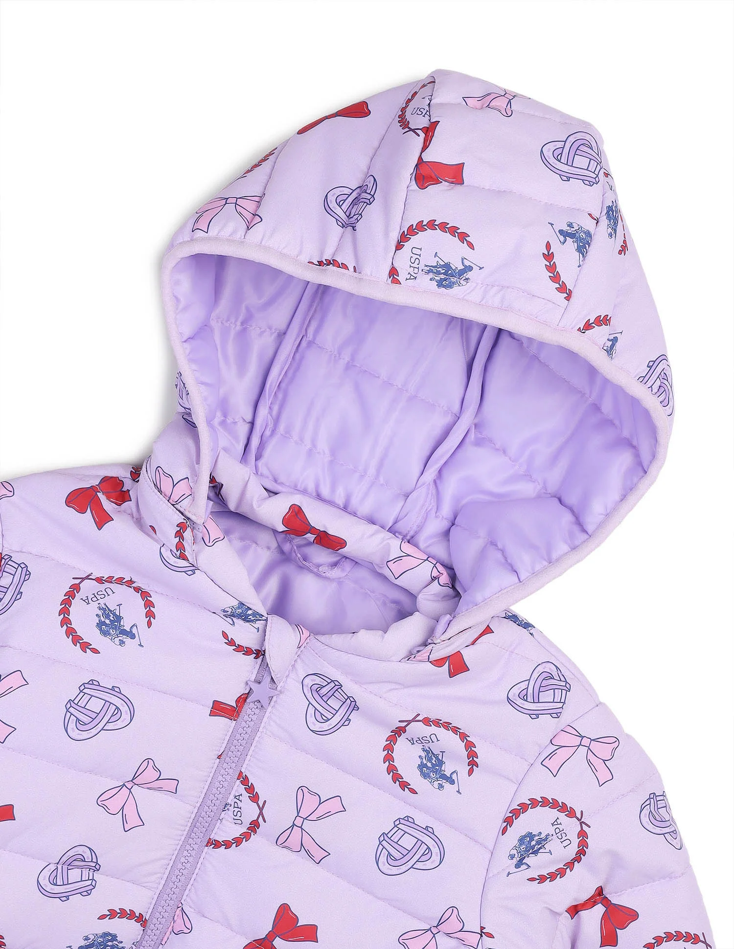 Graphic Printed Puffer Jacket - Image 2