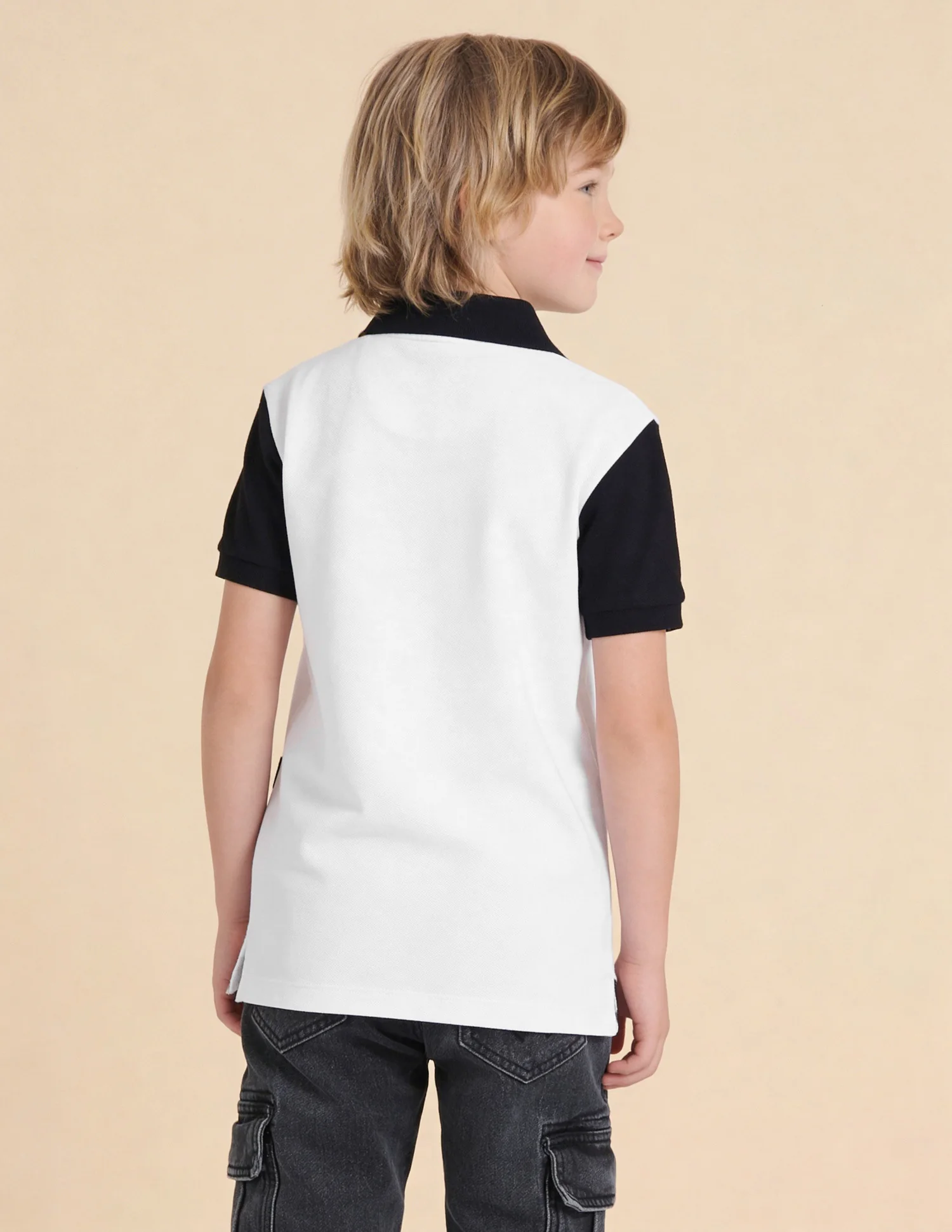 Graphic Printed Regular Fit Polo Shirt - Image 5
