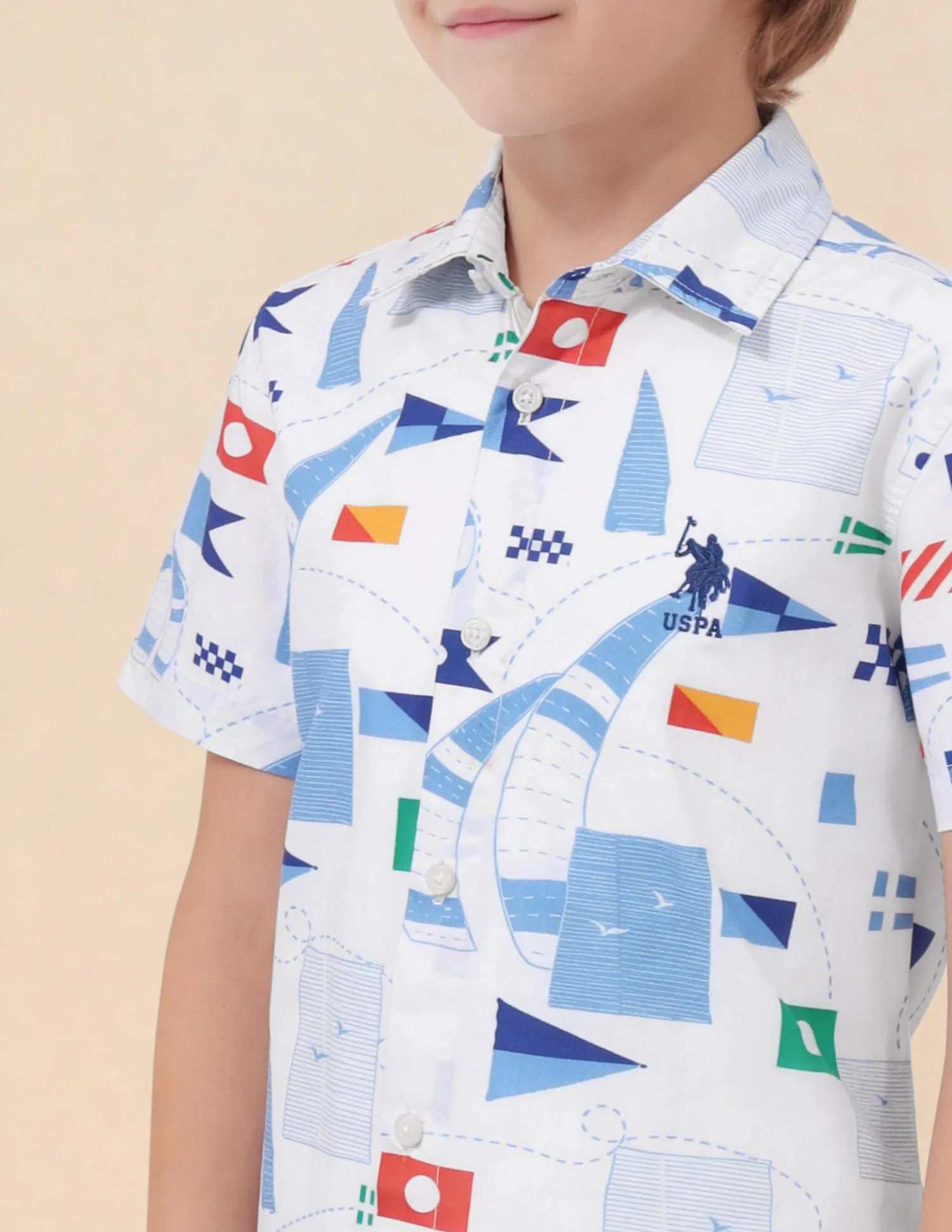 Graphic Printed Regular Fit Shirt - Image 6