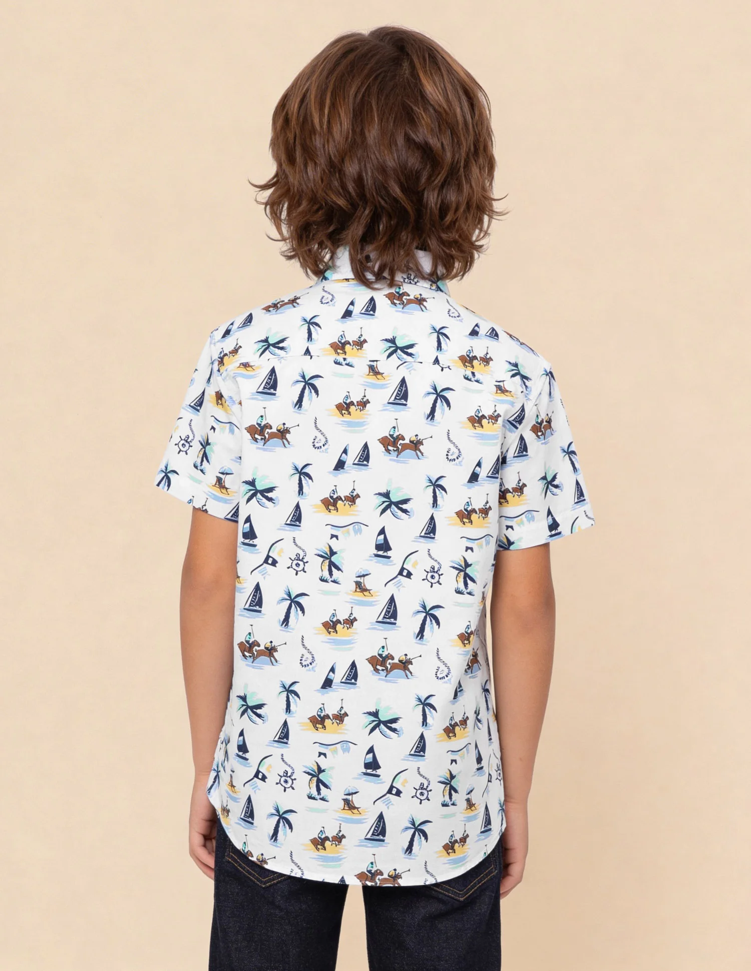 Graphic Printed Regular Fit Shirt - Image 5