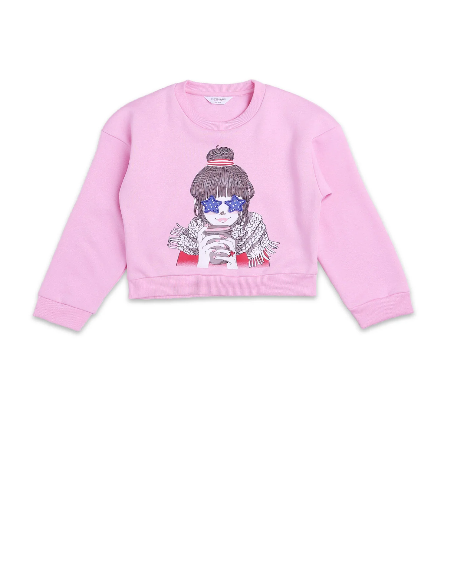 Graphic Printed Regular Fit Sweatshirt - Image 8