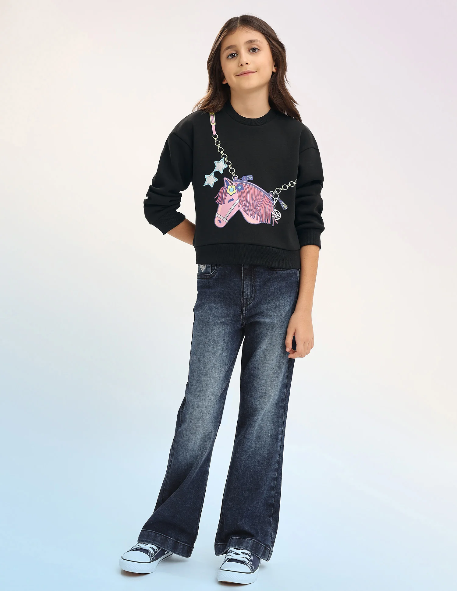 Graphic Printed Regular Fit Sweatshirt - Image 3