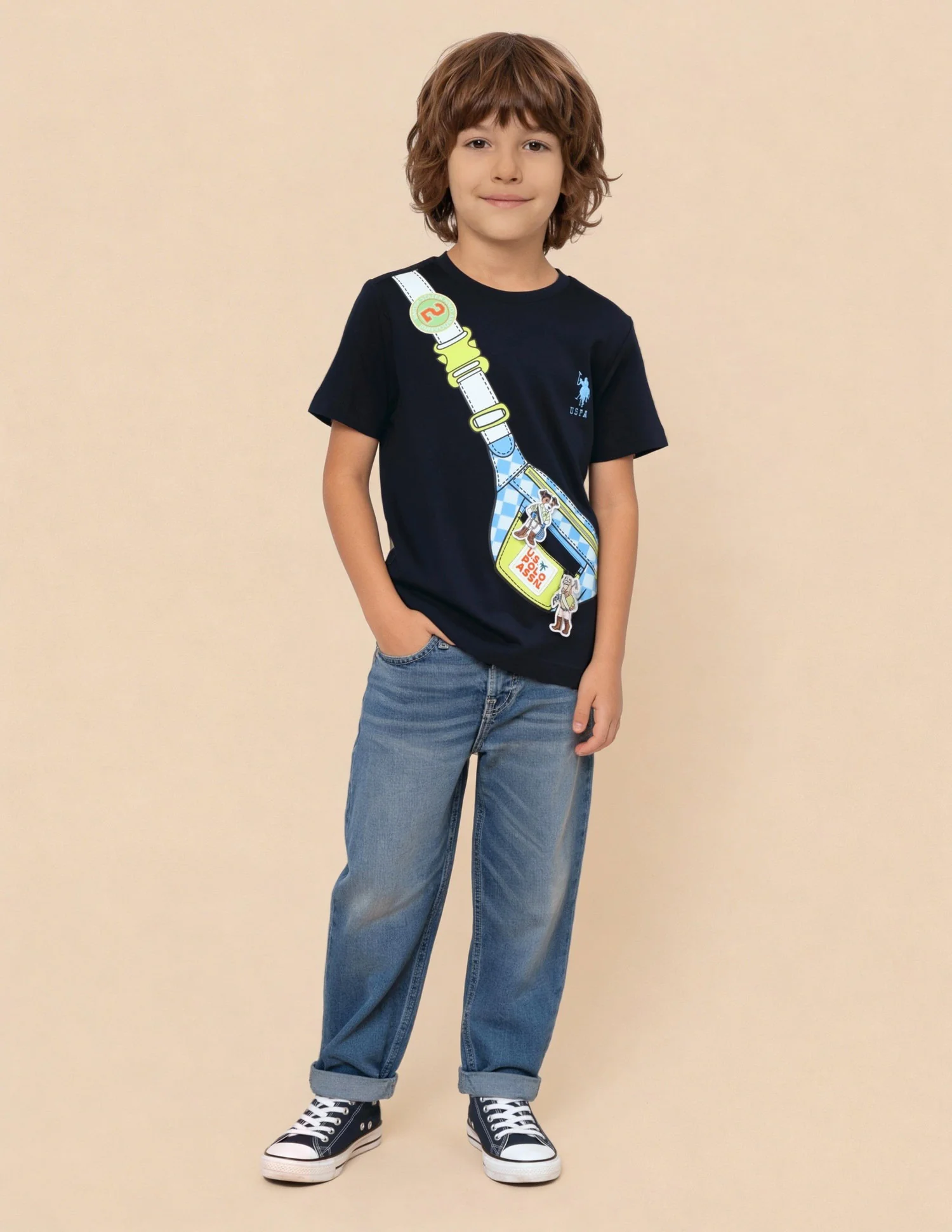 Graphic Printed Regular Fit T-Shirt - Image 3