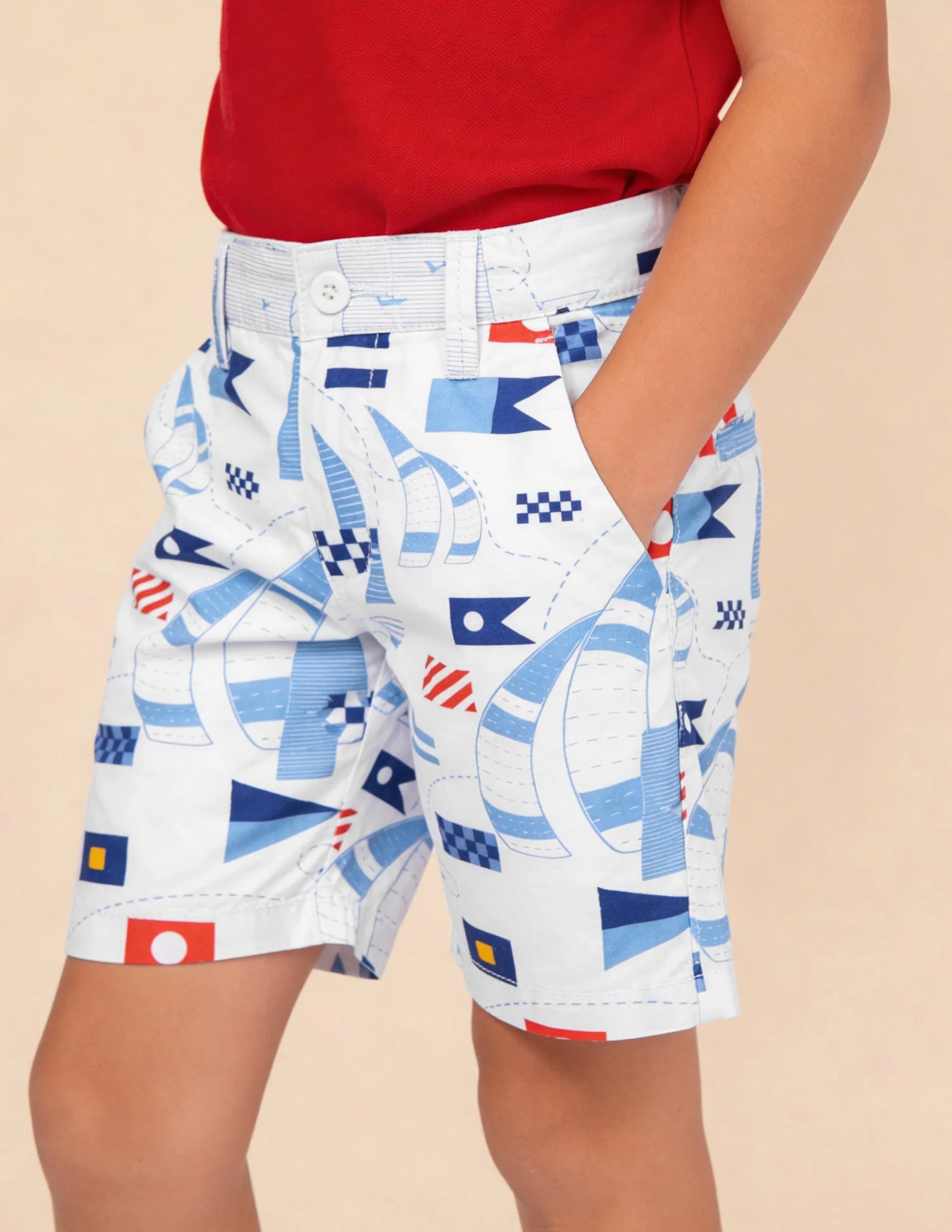 Graphic Printed Relaxed Fit Shorts - Image 5