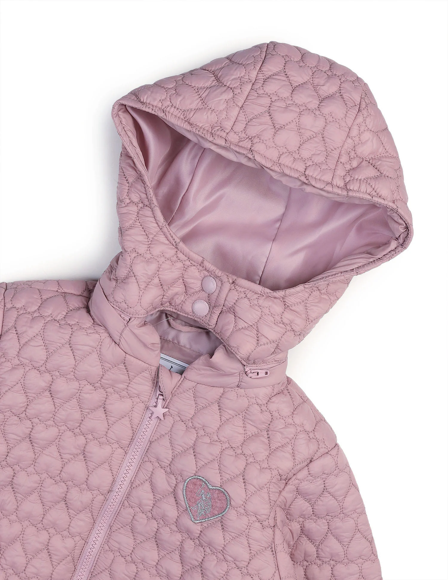 Heart Quilted Regular Fit Jacket - Image 2