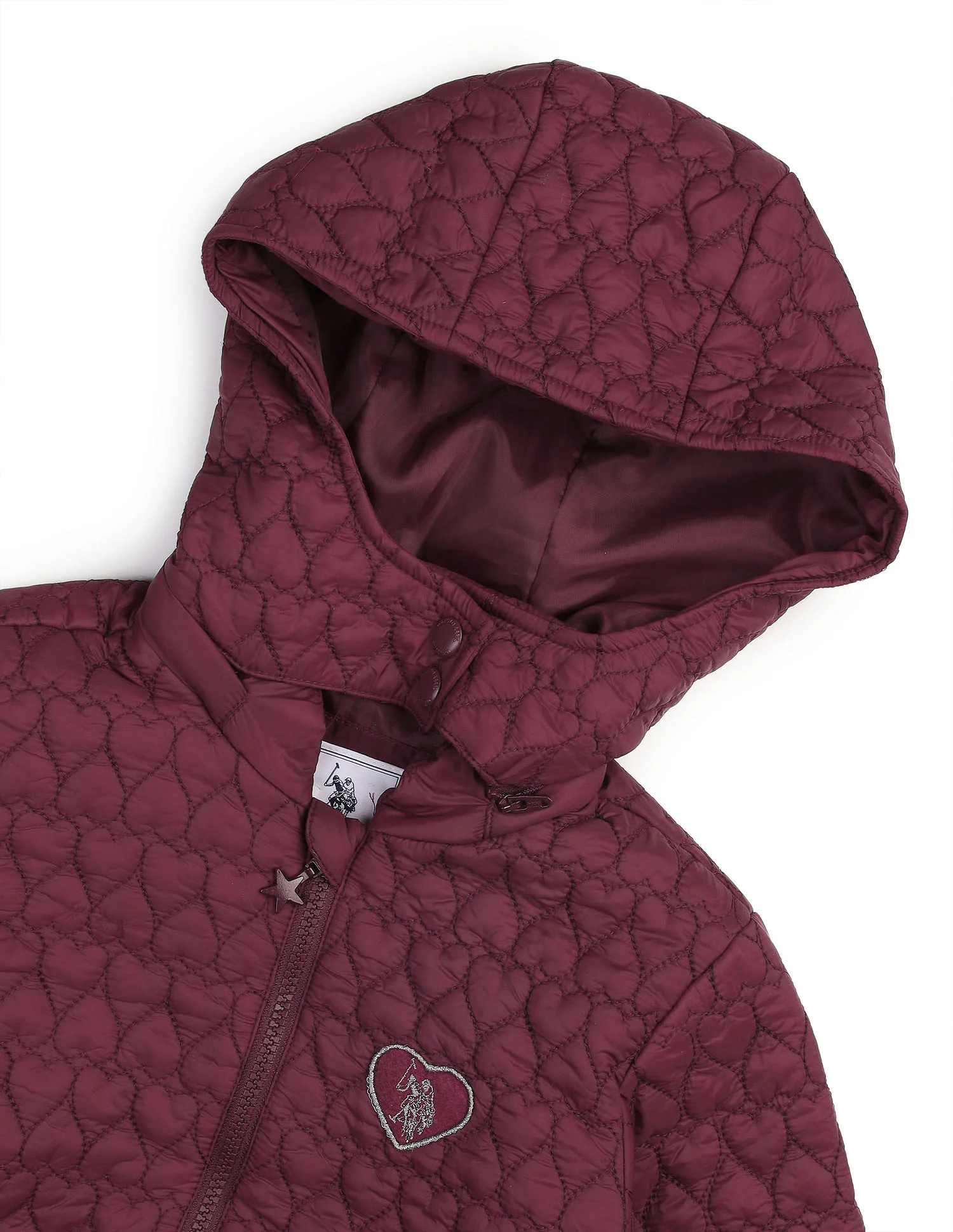 Heart Quilted Regular Fit Jacket - Image 2