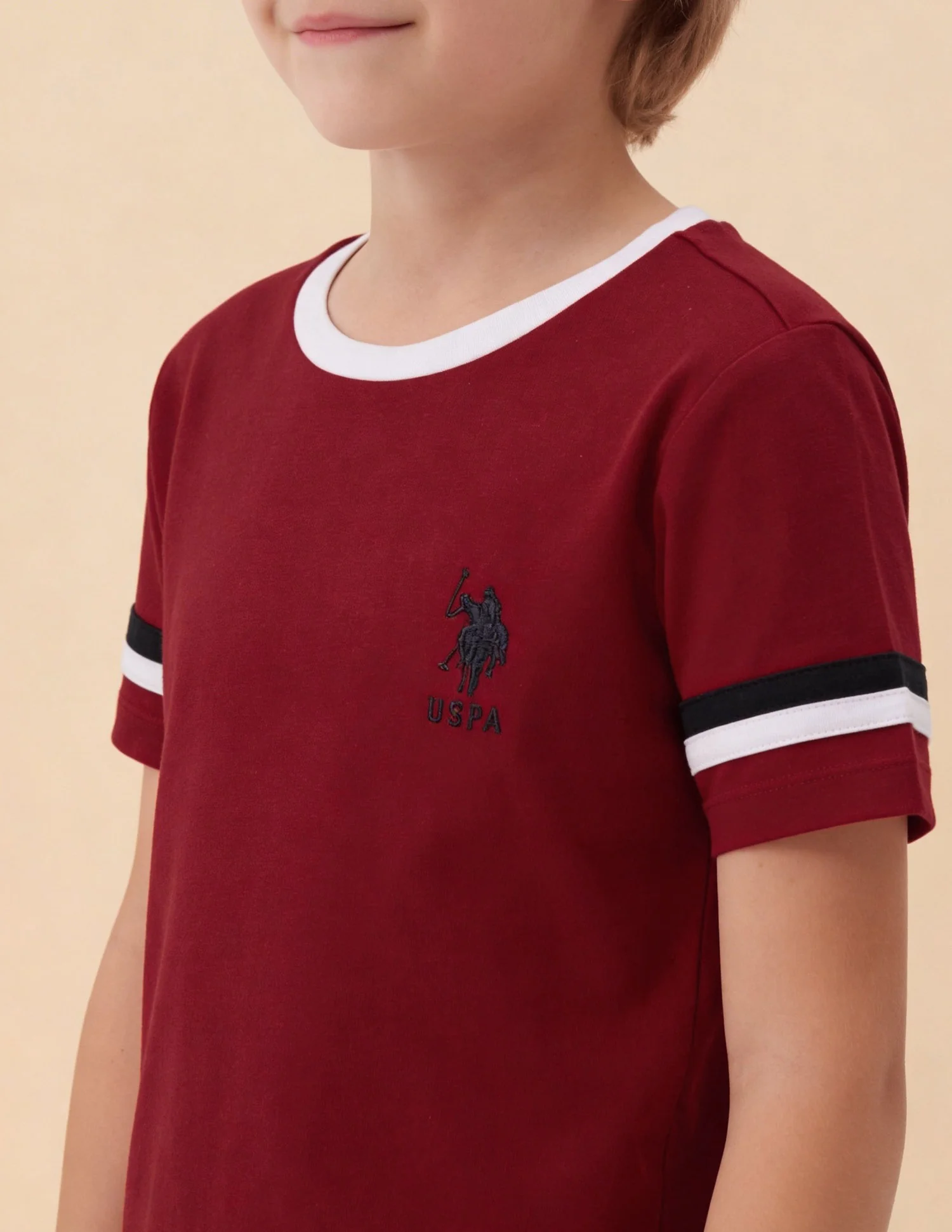 Horizontal Striped And Solid Regular Fit T-Shirt - Pack Of 2 - Image 10