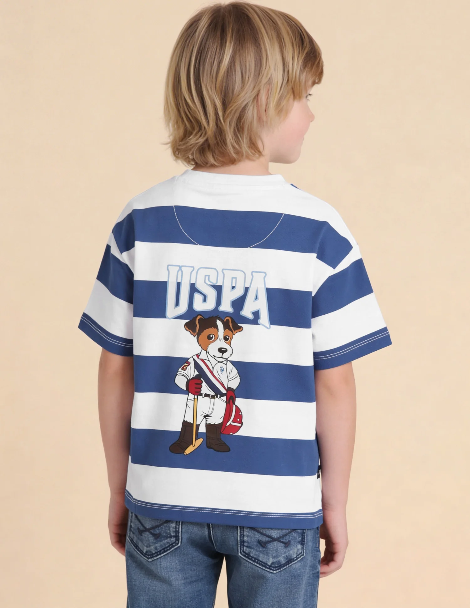 Horizontal Striped Oversized Fit T-Shirt - Image 5