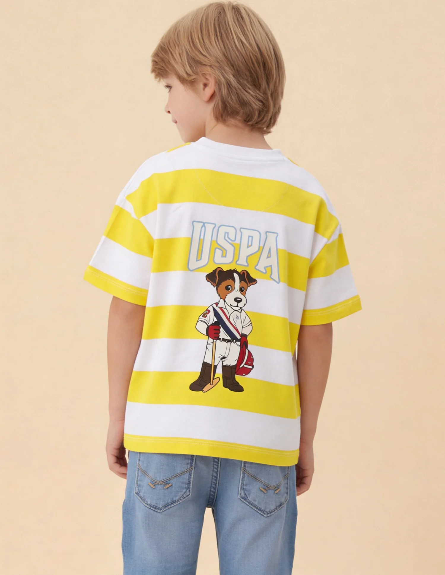 Horizontal Striped Oversized Fit T-Shirt - Image 5