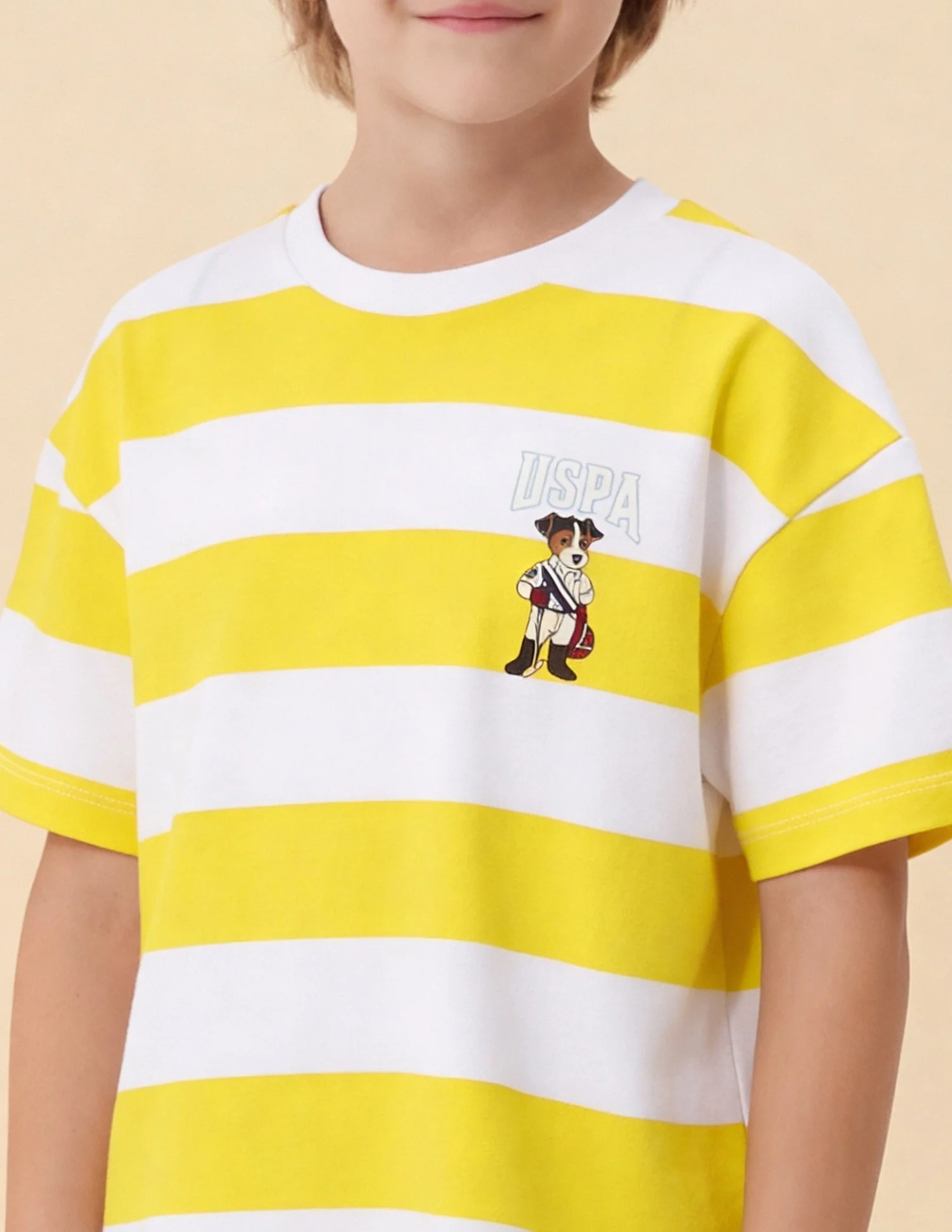 Horizontal Striped Oversized Fit T-Shirt - Image 6