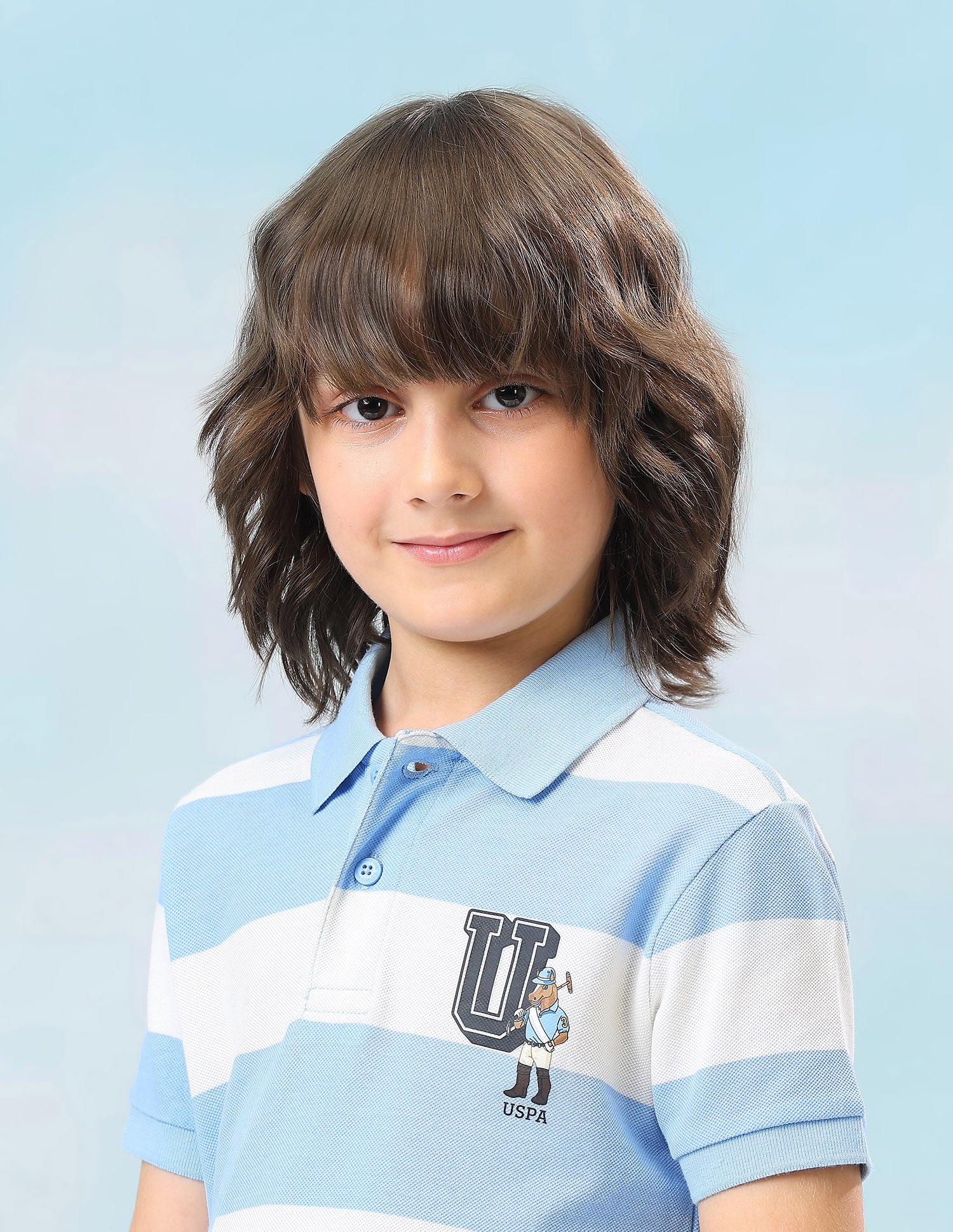 Horizontal Striped Regular Fit Polo Shirt - Image 7