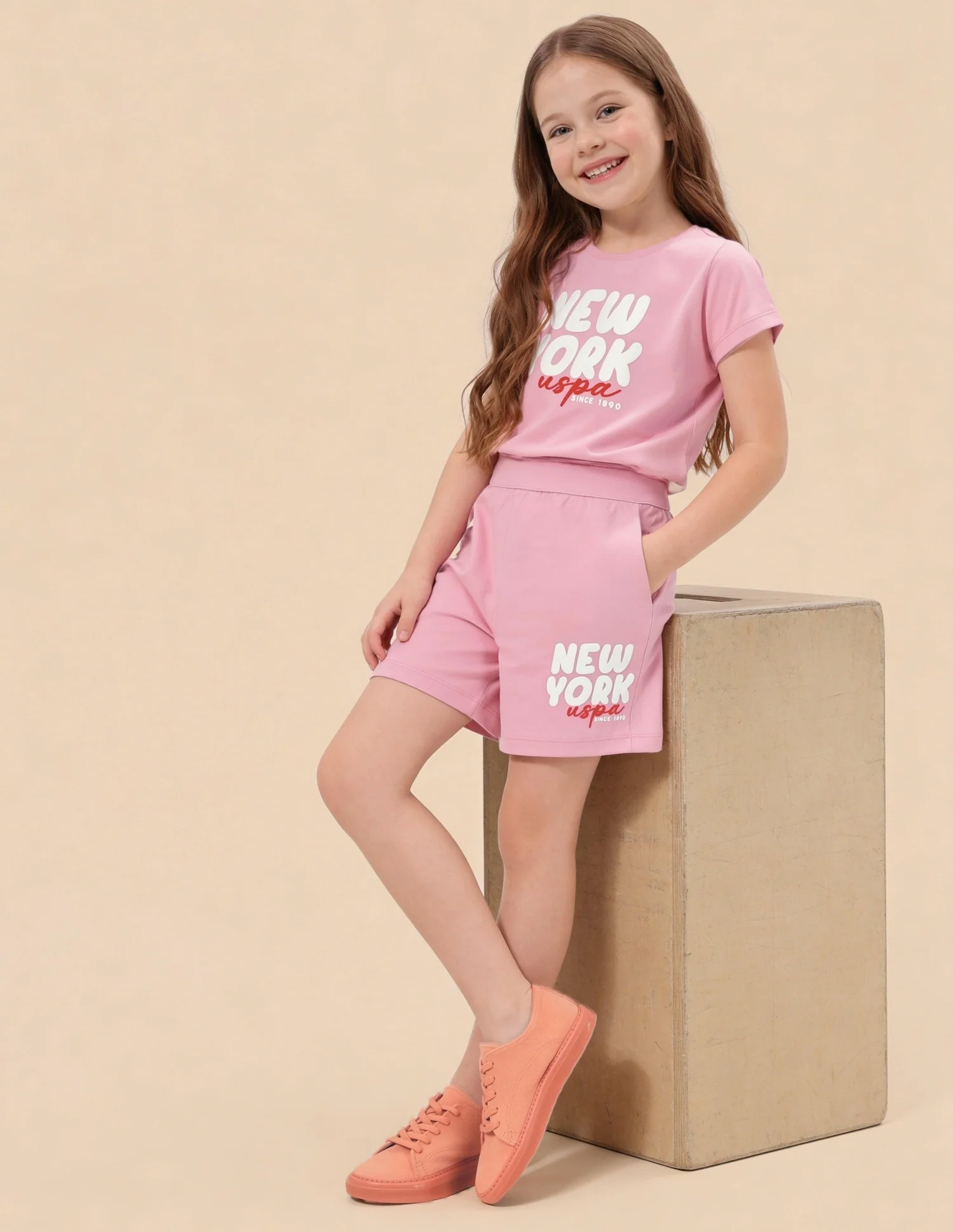 Mid Rise Comfort Fit Shorts
