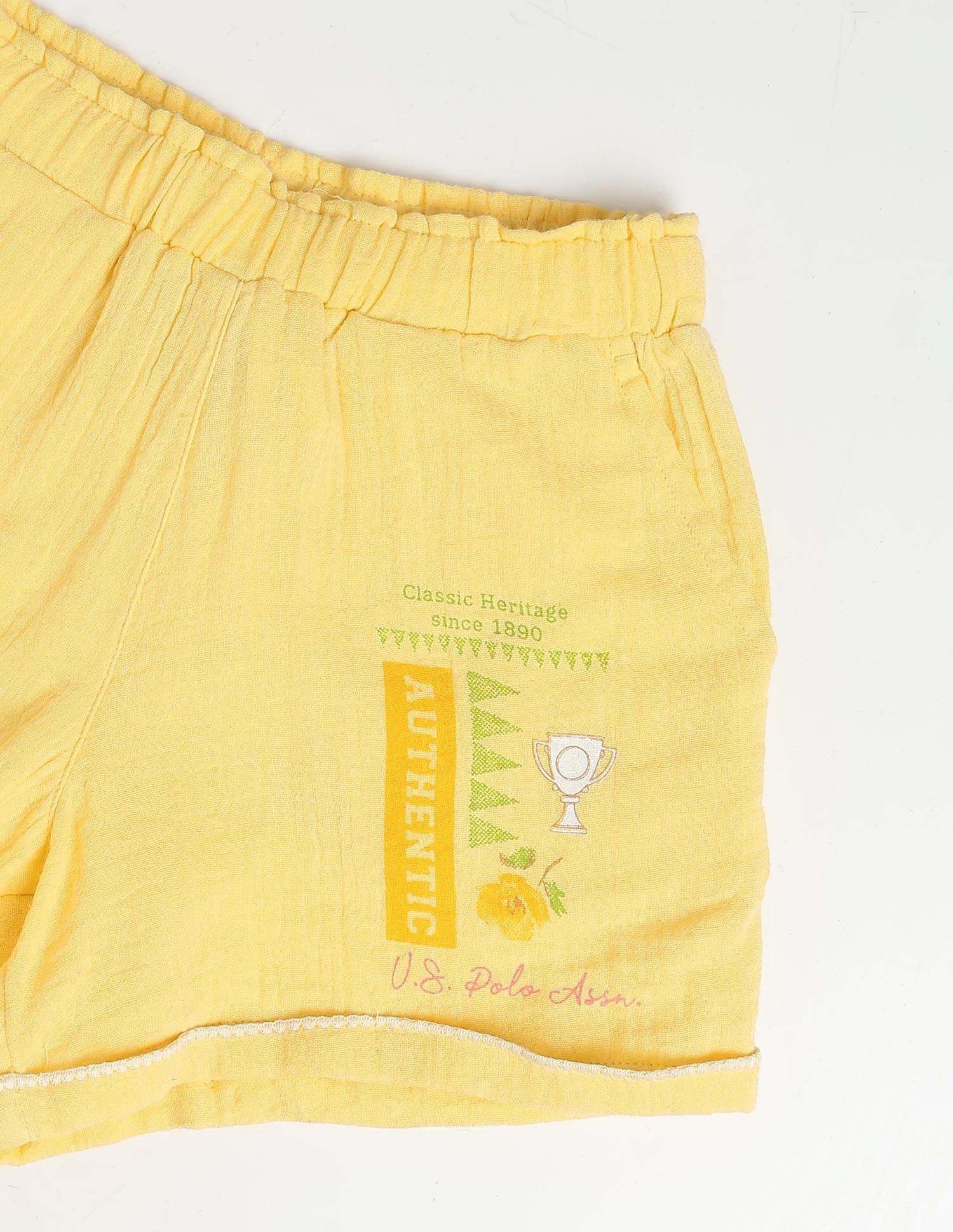 Mid Rise Comfort Fit Shorts - Image 2