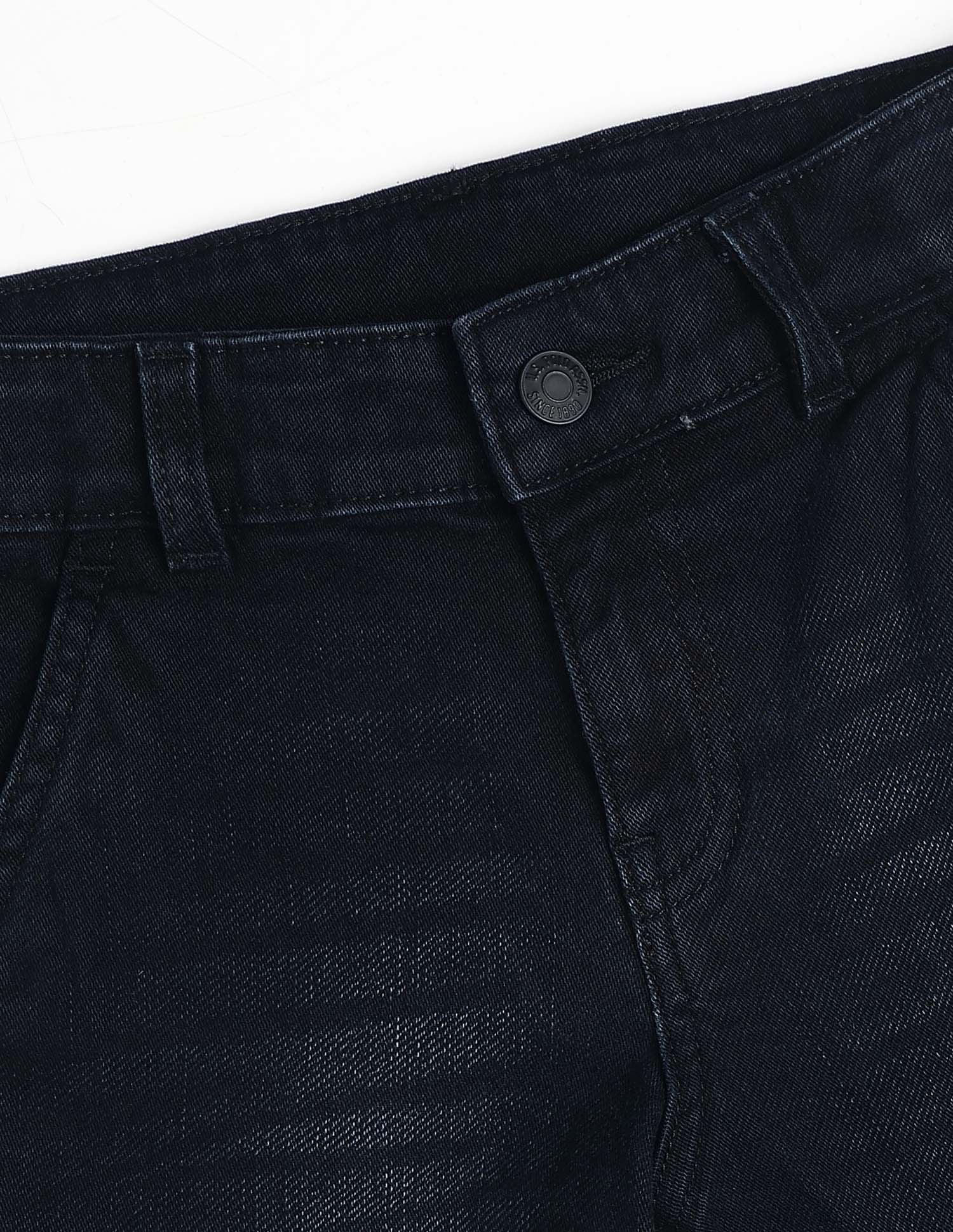 Mid Rise Regular Fit Cargo Jeans - Image 2
