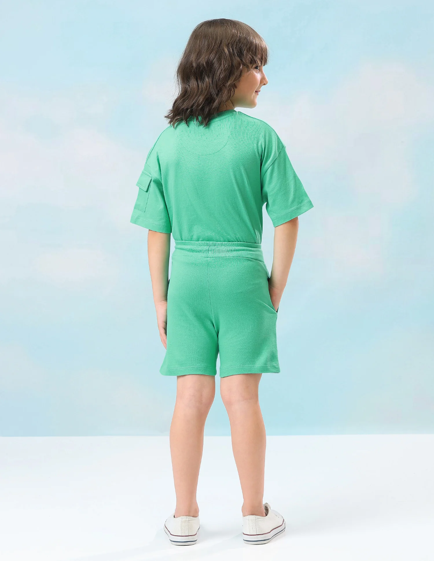 Mid rise Regular Fit Shorts - Image 5