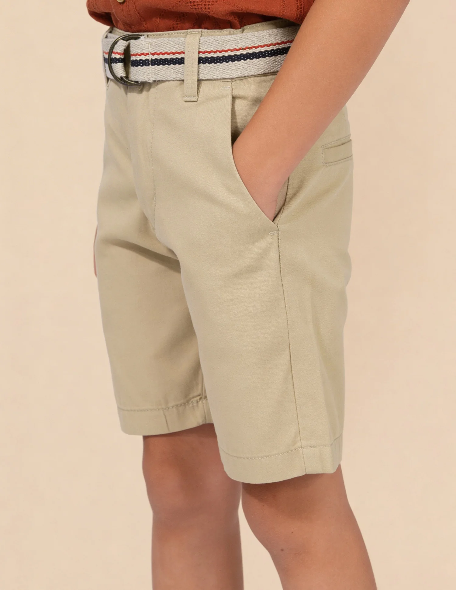 Mid Rise Relaxed Fit Shorts - Image 5