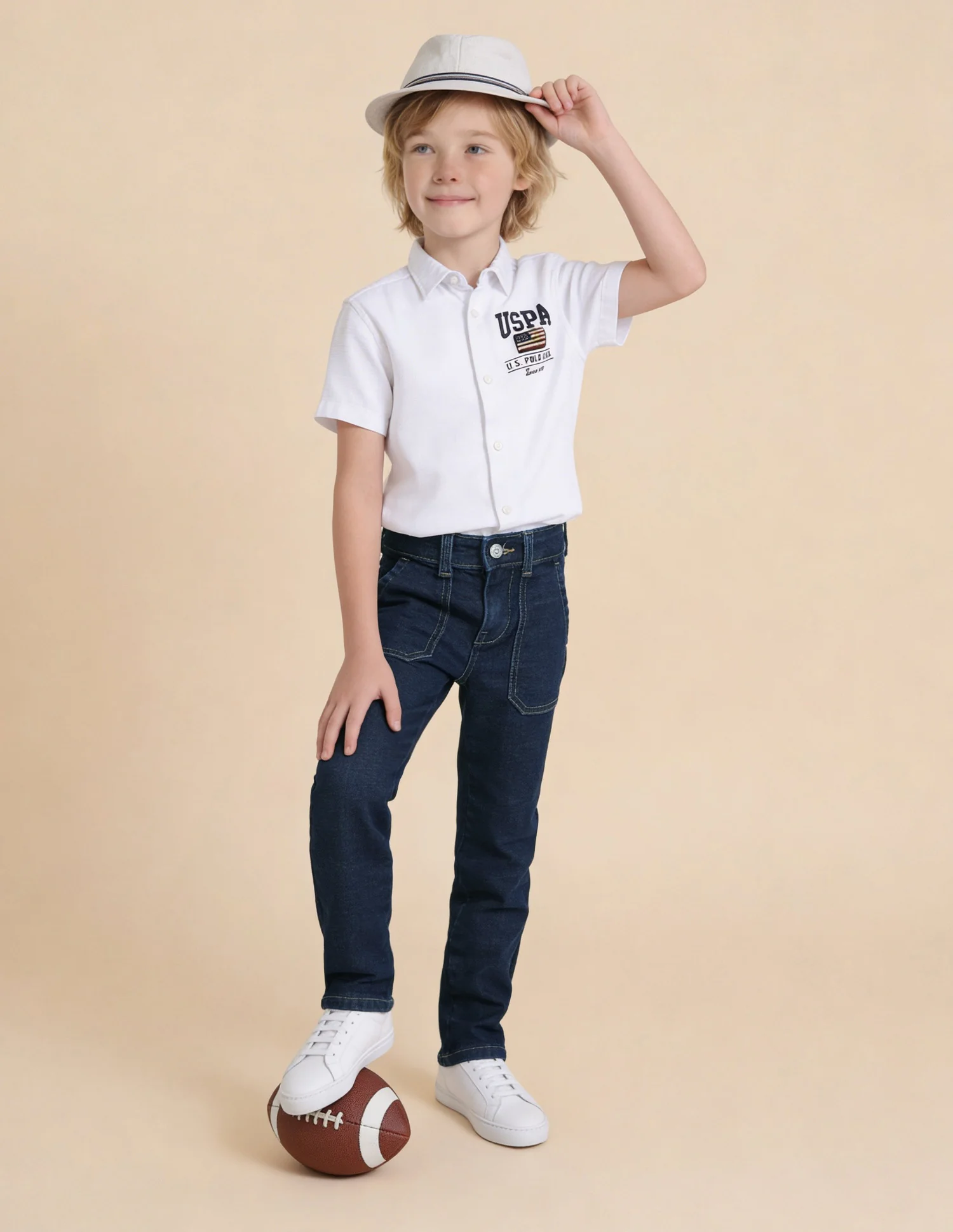 Mid Rise Slim Fit Jeans