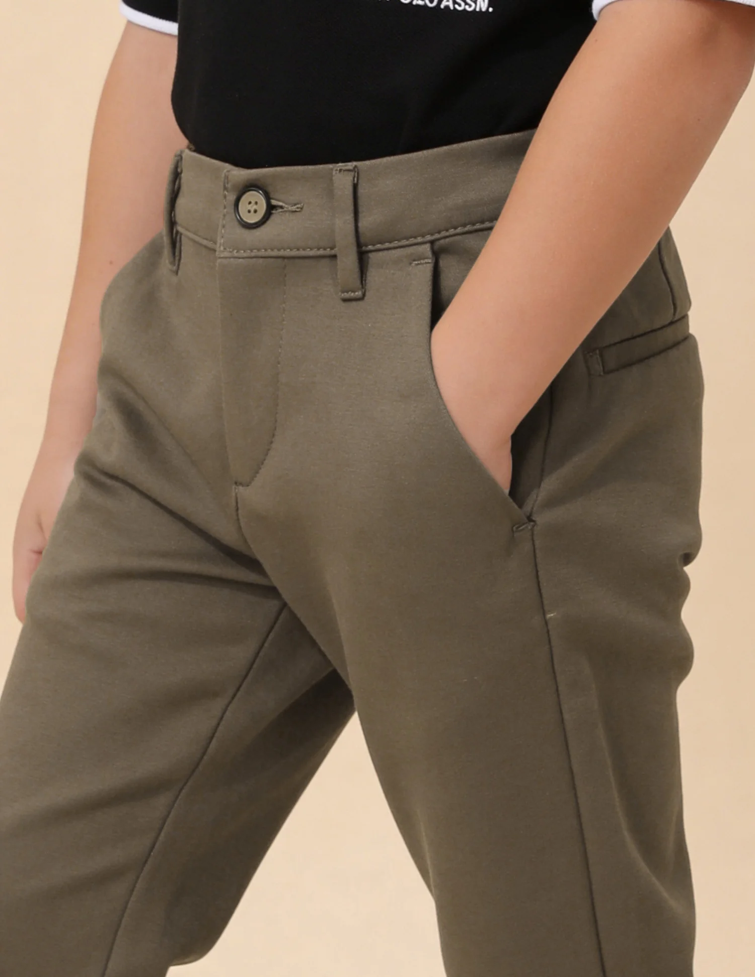 Mid Rise Slim Fit Trousers - Image 5