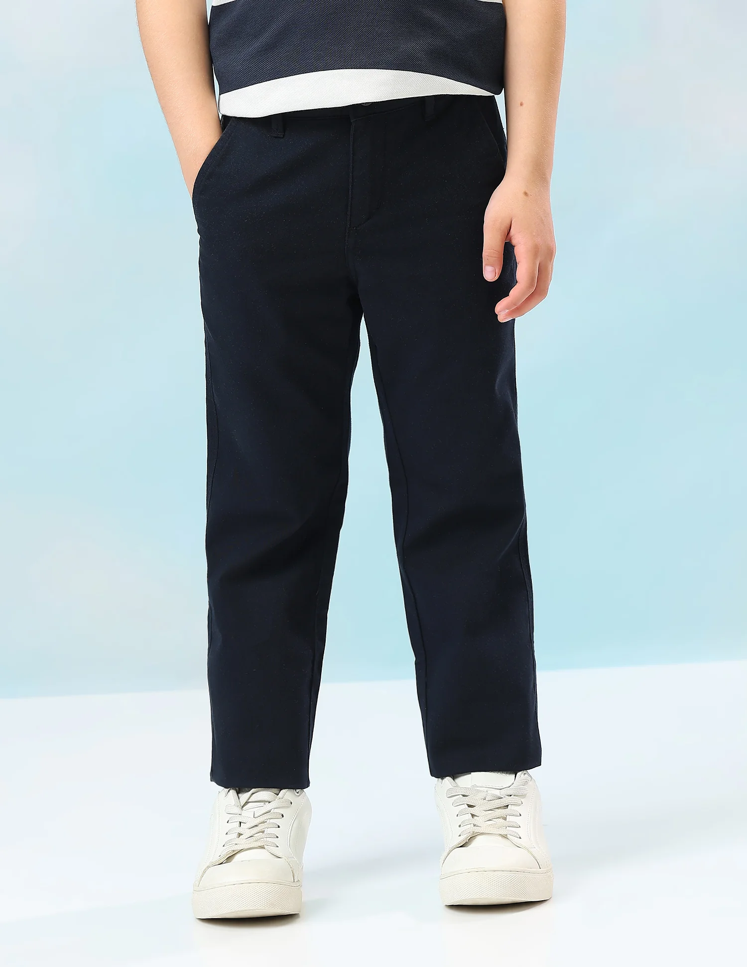 Mid Rise Twill Trousers - Image 6