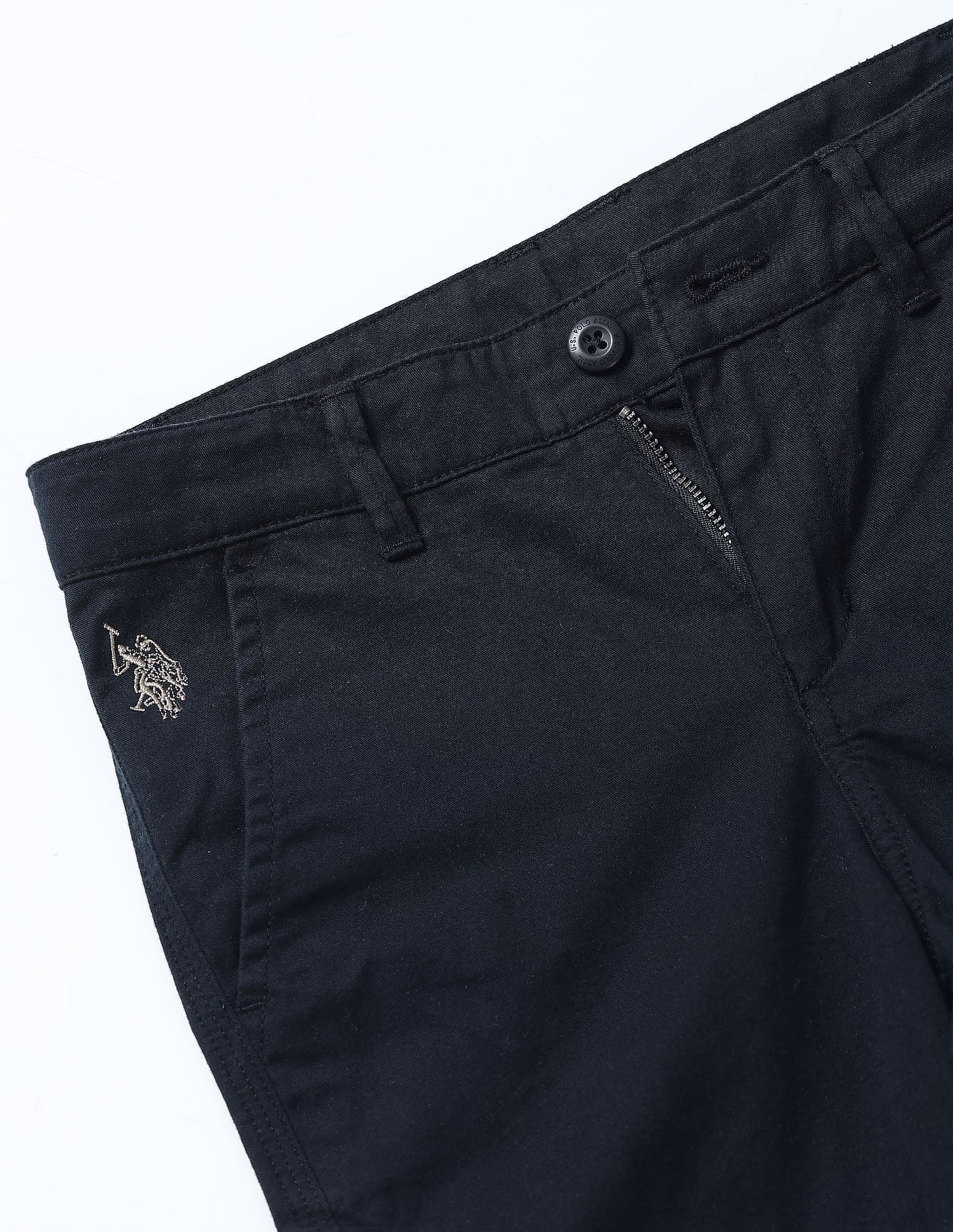 Mid Rise Twill Trousers - Image 8