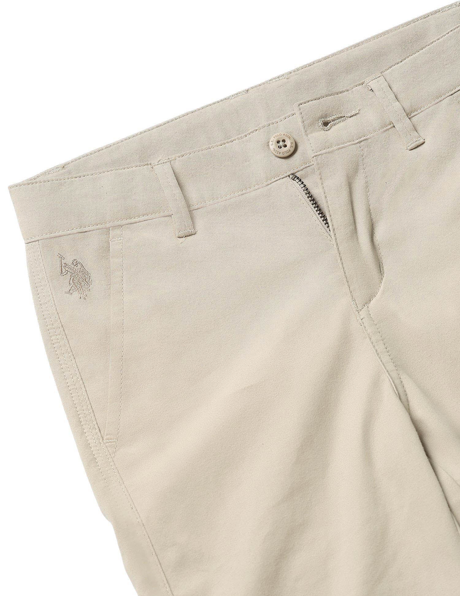 Mid Rise Twill Trousers - Image 8