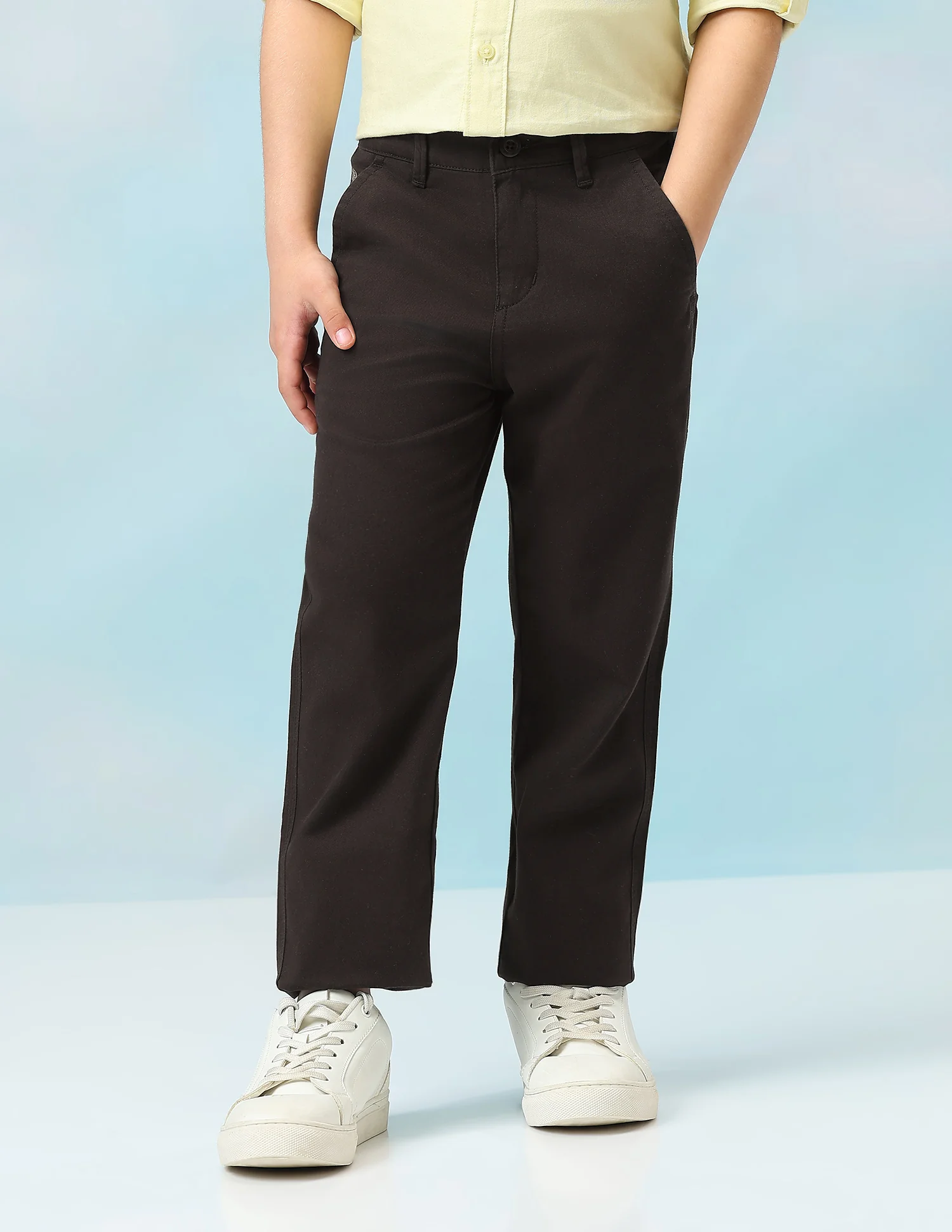 Mid Rise Twill Trousers - Image 6