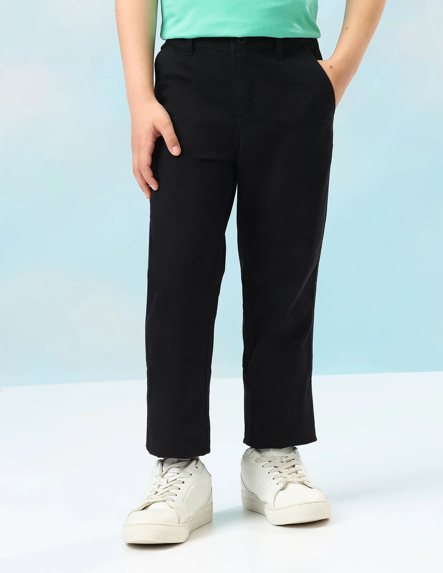 Mid Rise Twill Trousers - Image 6