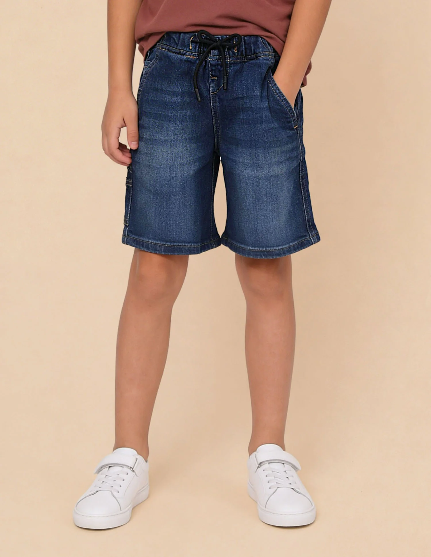 Mid Rise Whiskered Jeans - Image 3