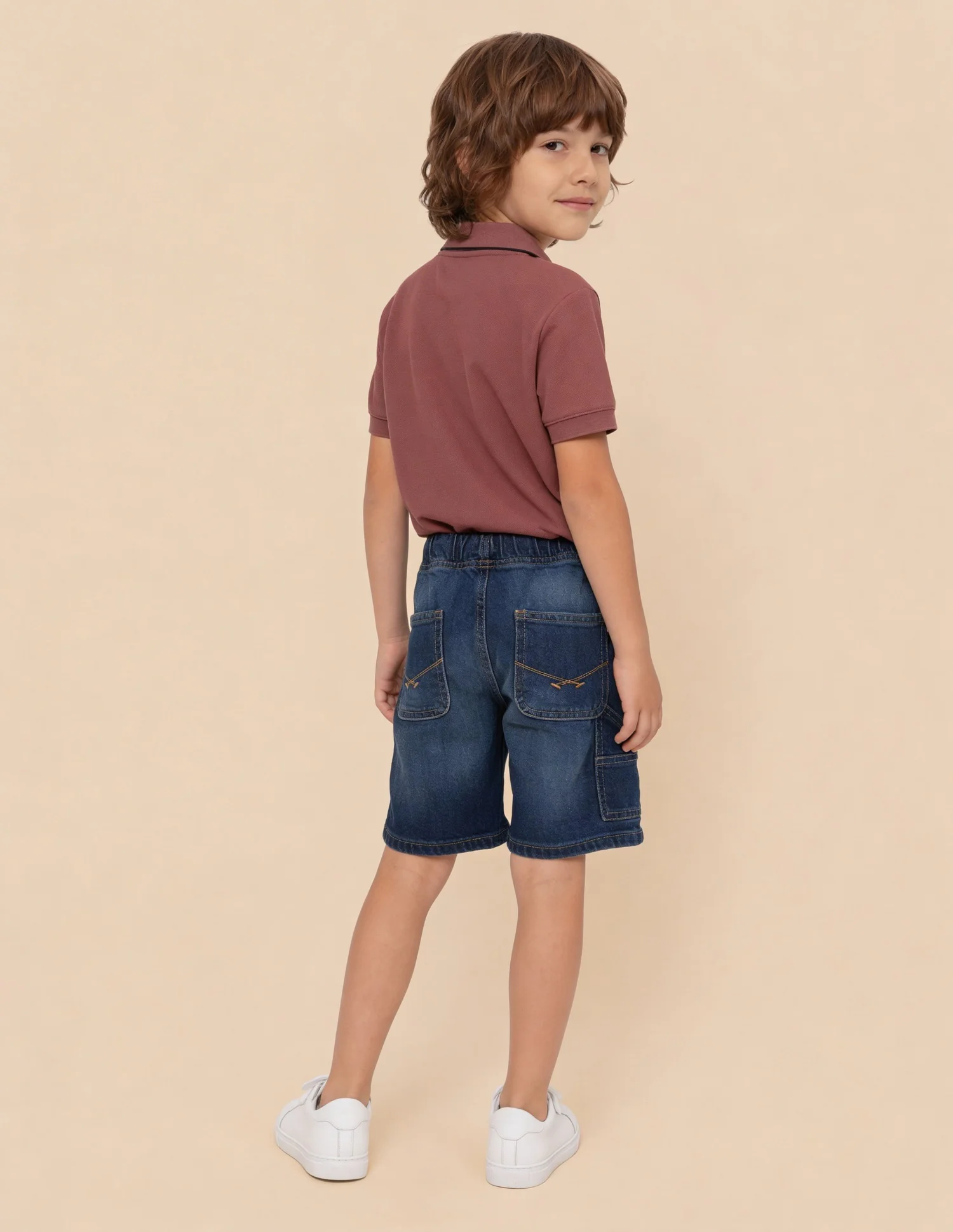 Mid Rise Whiskered Jeans - Image 4